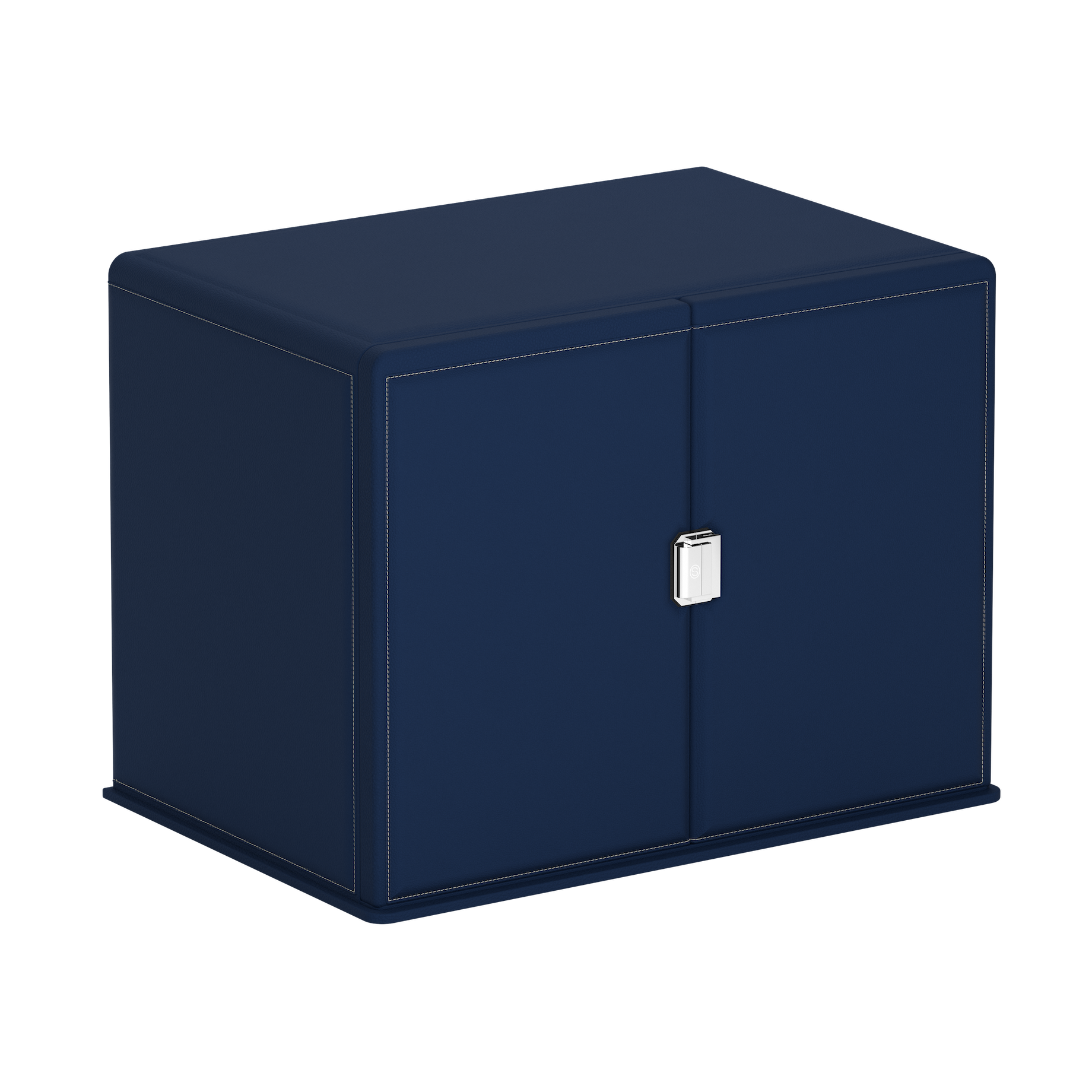 Rotore 6 Midnight Blue / Cream automatic watch winder cabinet