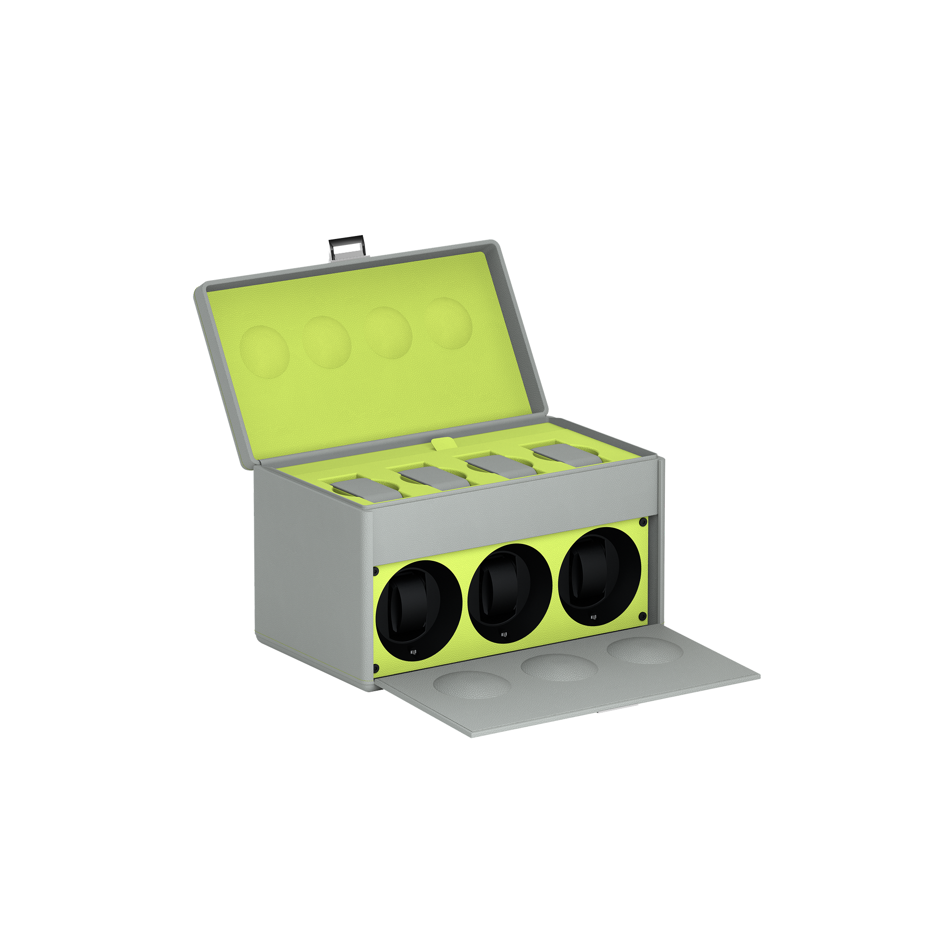 7rt-pearl-gray-anise-green-leather-automatic-watch-winder