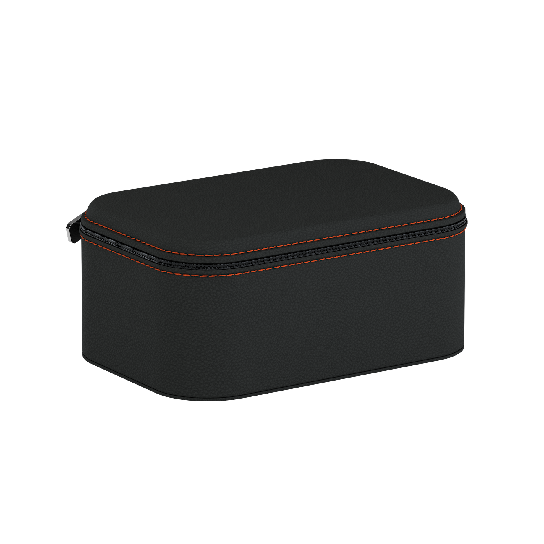 Viaggio 1 Slate Gray / Orange leather watch case