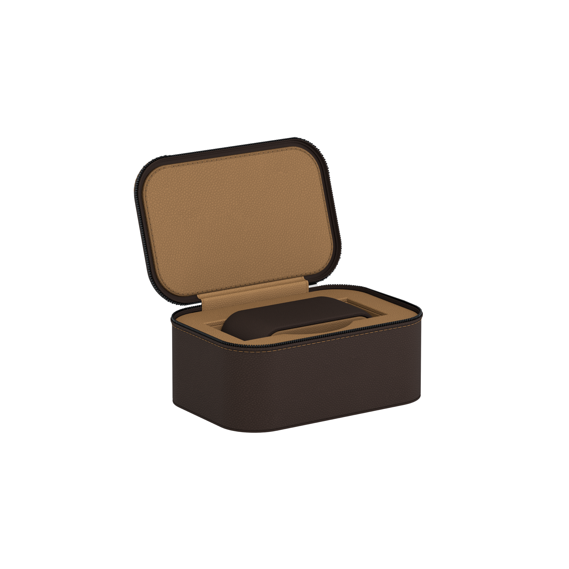Viaggio 1 Chocolate Brown / Chestnut leather watch case