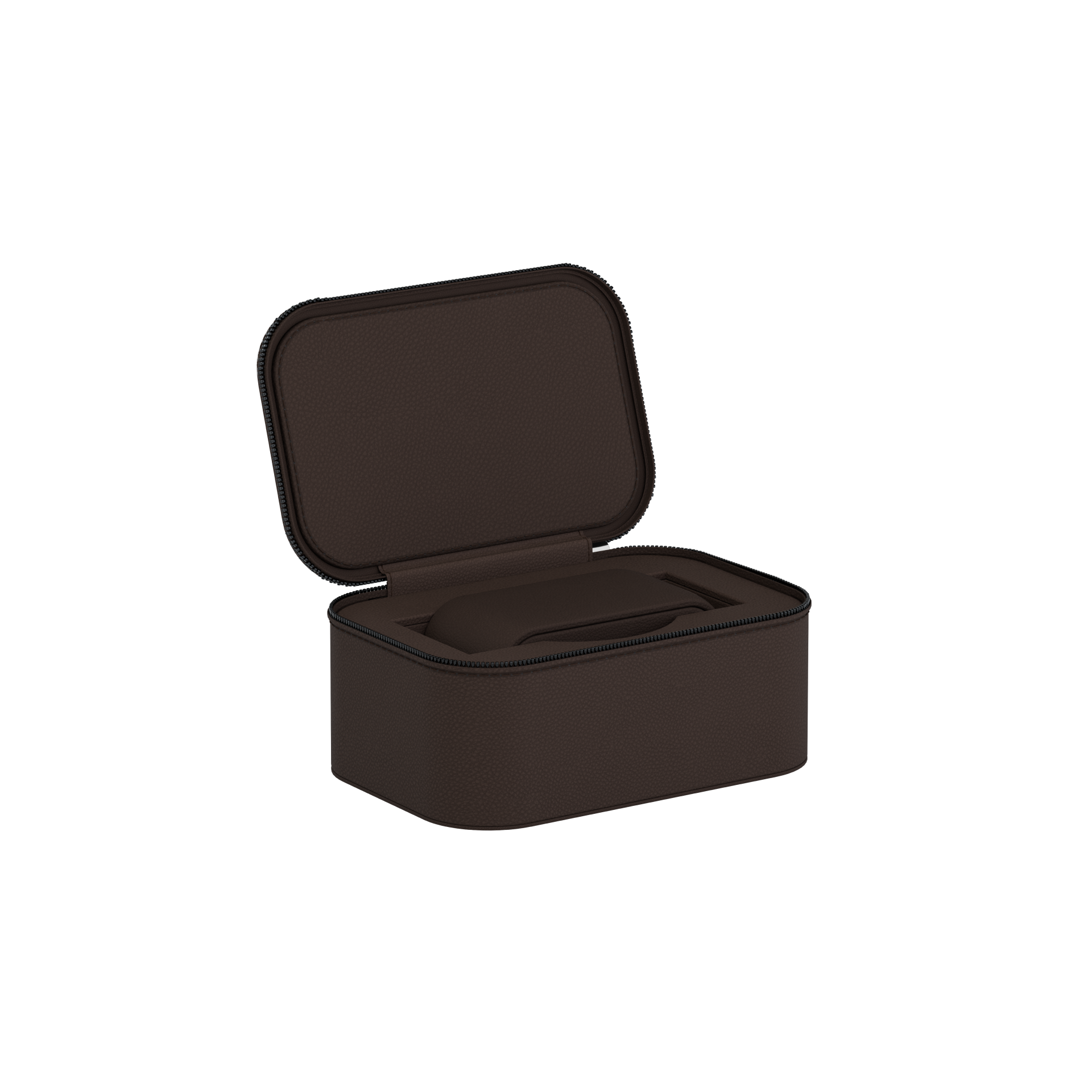 Viaggio 1 Chocolate Brown leather watch case