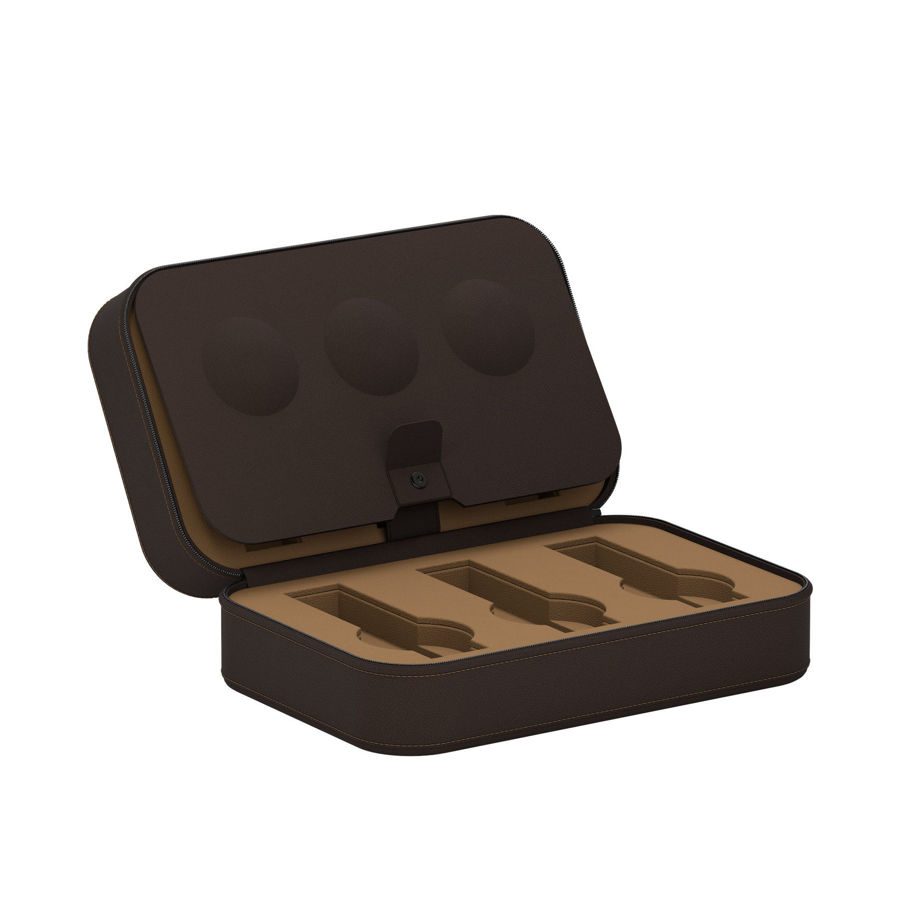 Viaggio 6 Chocolate Brown / Chestnut leather watch case