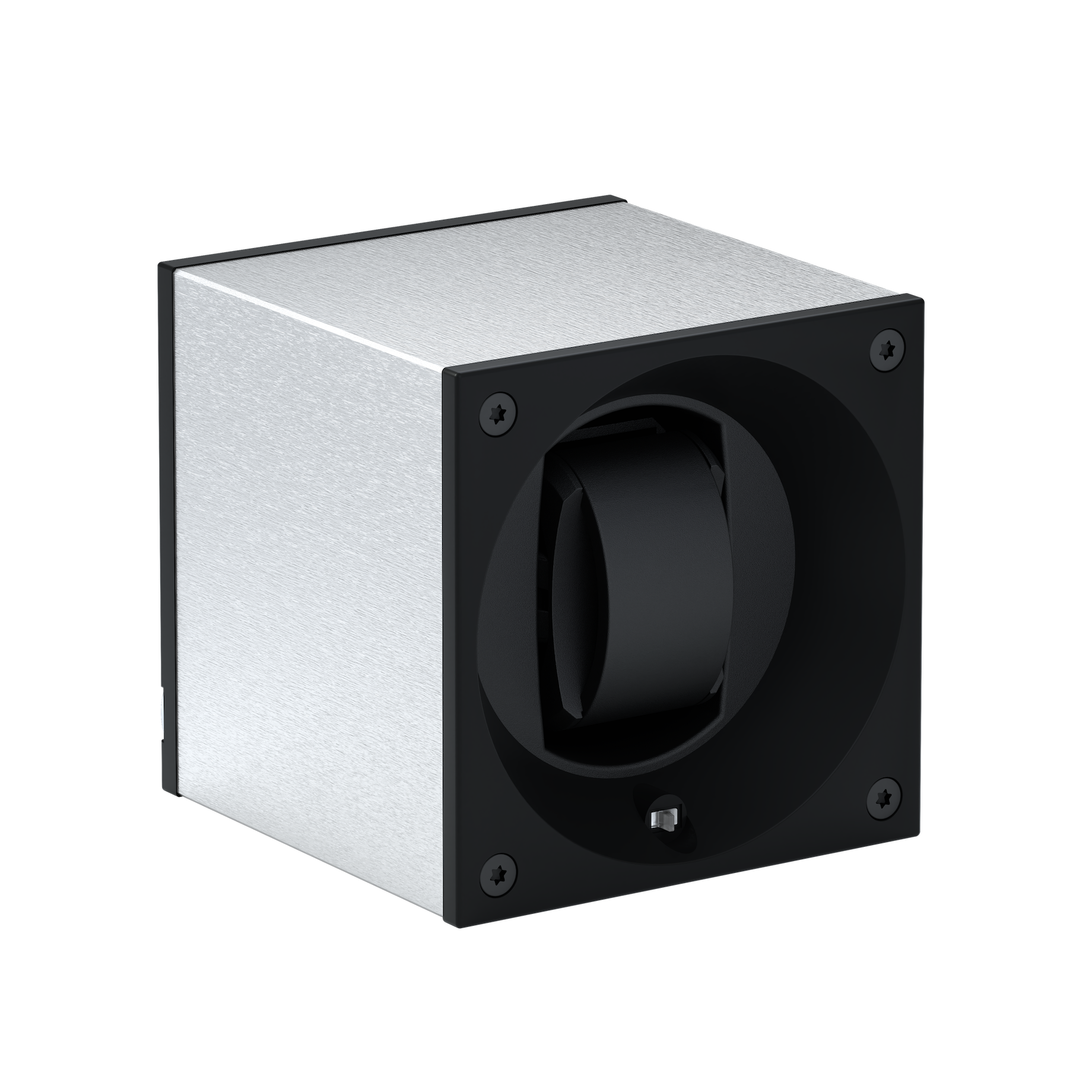 SwissKubik SK01 Brushed Aluminium automatic watch winder, reference SK01.AE000