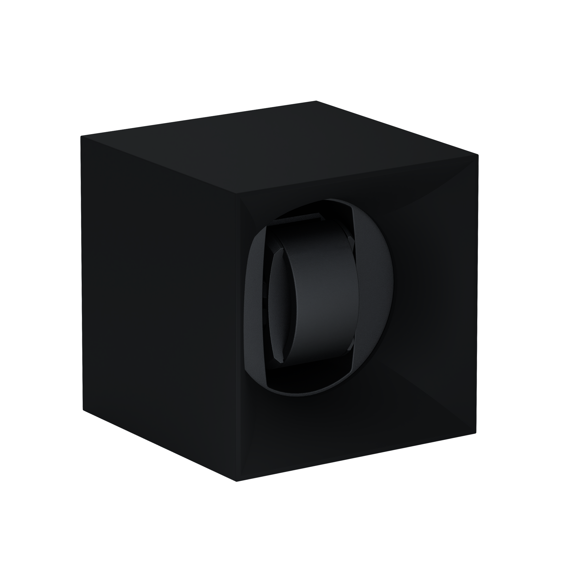 SwissKubik SK01 Black Soft Touch automatic watch winder, reference SK01.STB.001