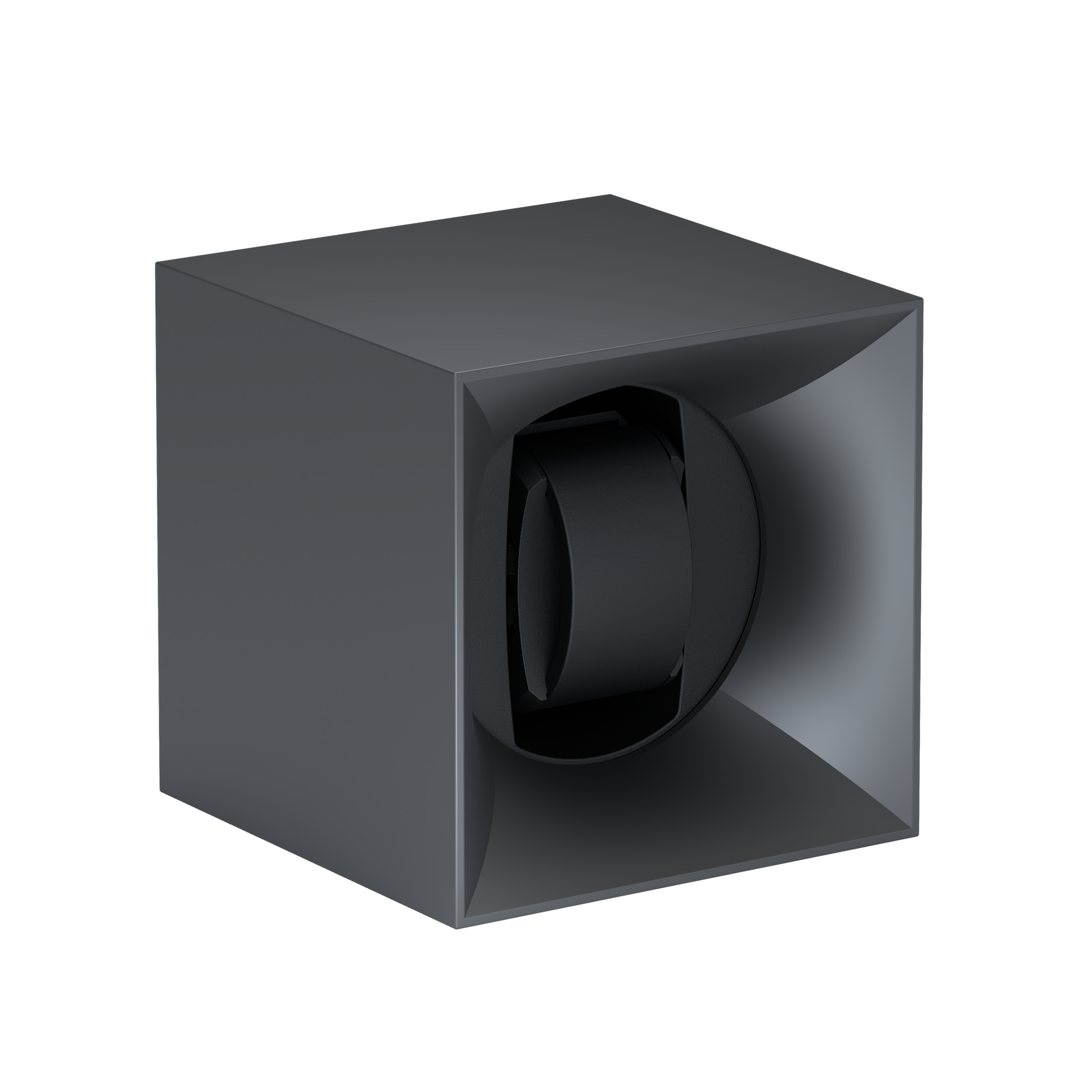 SwissKubik SK01 Silver Soft Touch automatic watch winder, reference SK01.STB.000
