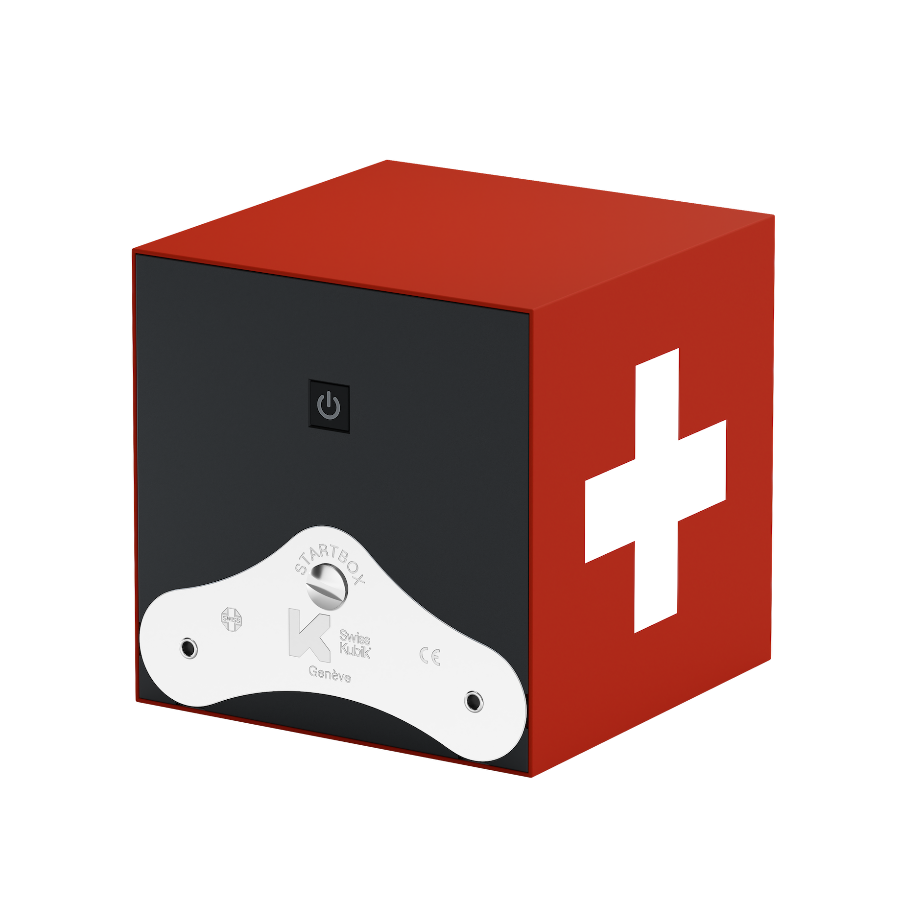 Red Soft Touch Swiss Cross