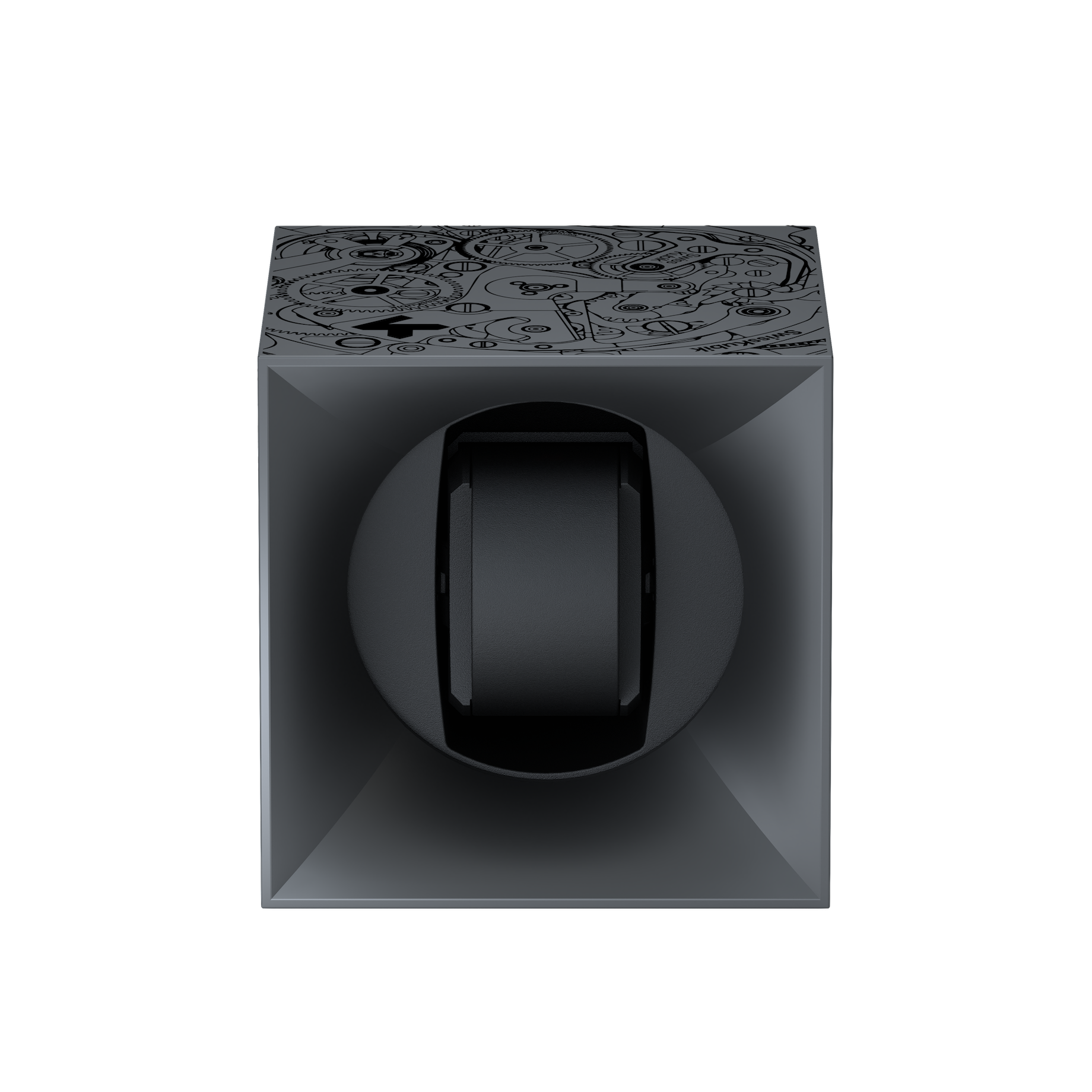 Silver Soft Touch Black Movement