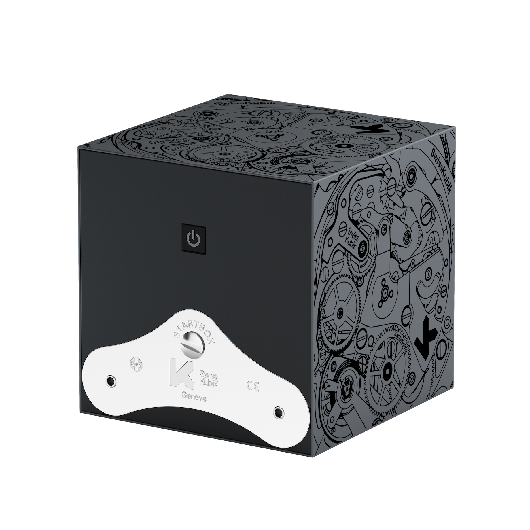 Silver Soft Touch Black Movement