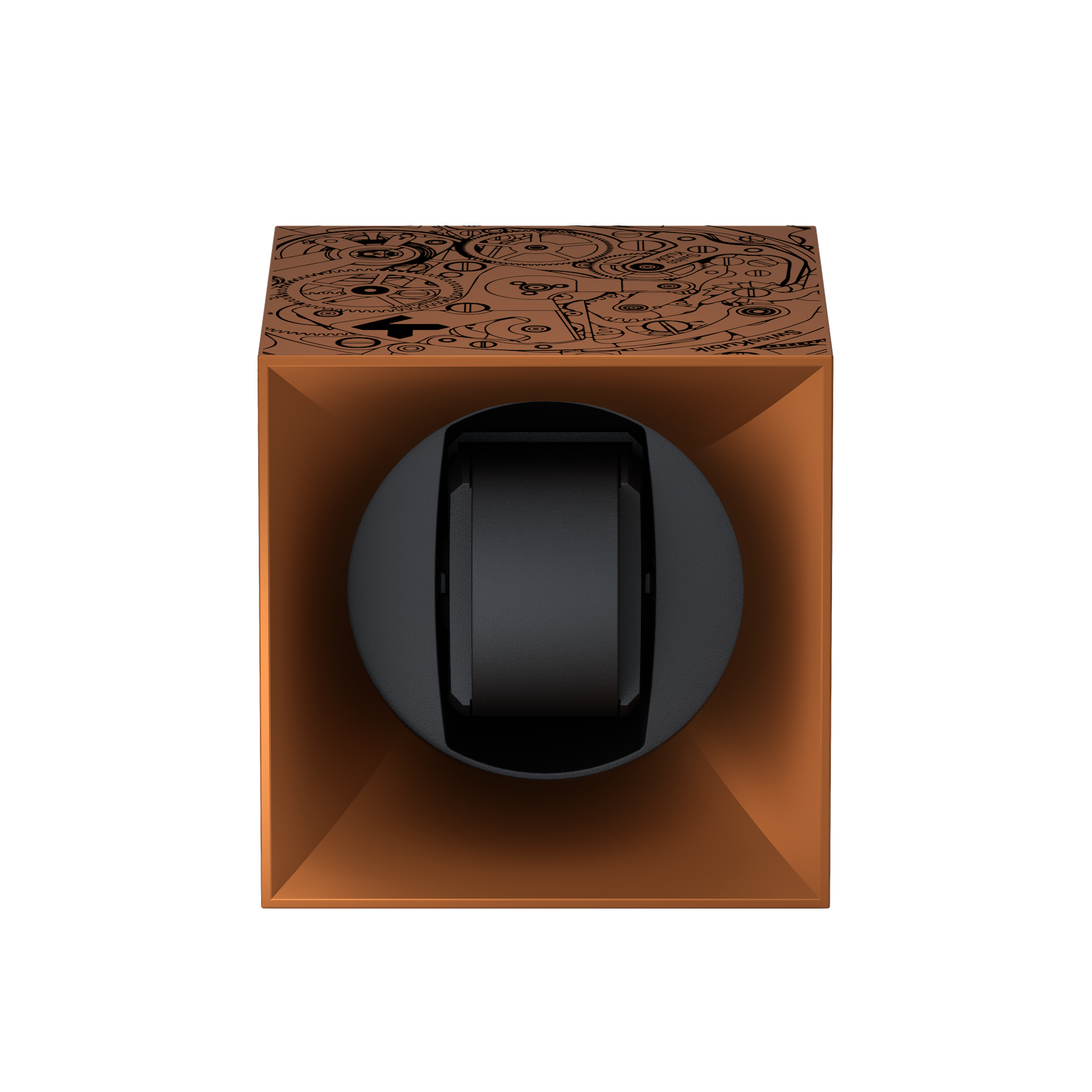 Bronze Soft Touch Black Movement