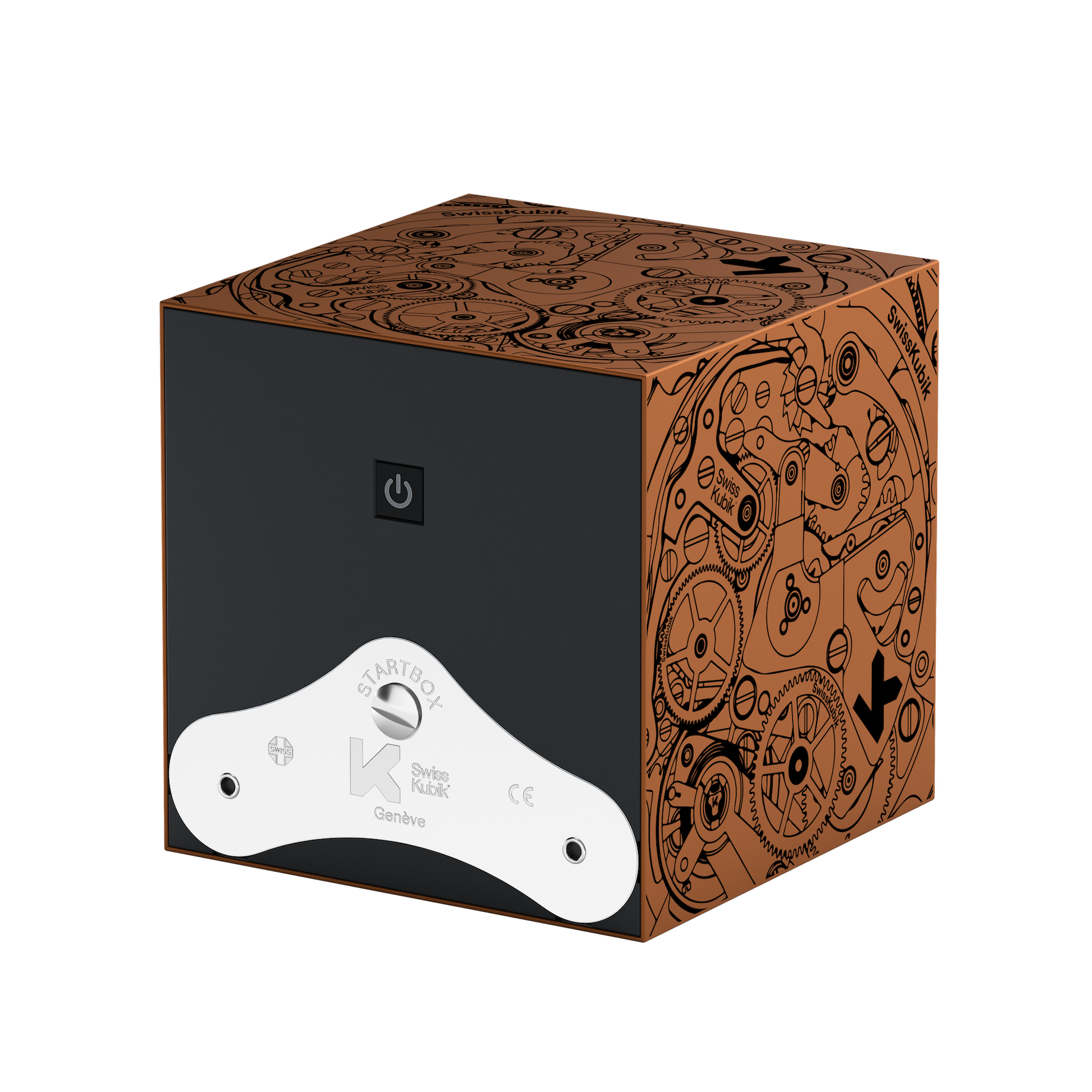 Bronze Soft Touch Black Movement