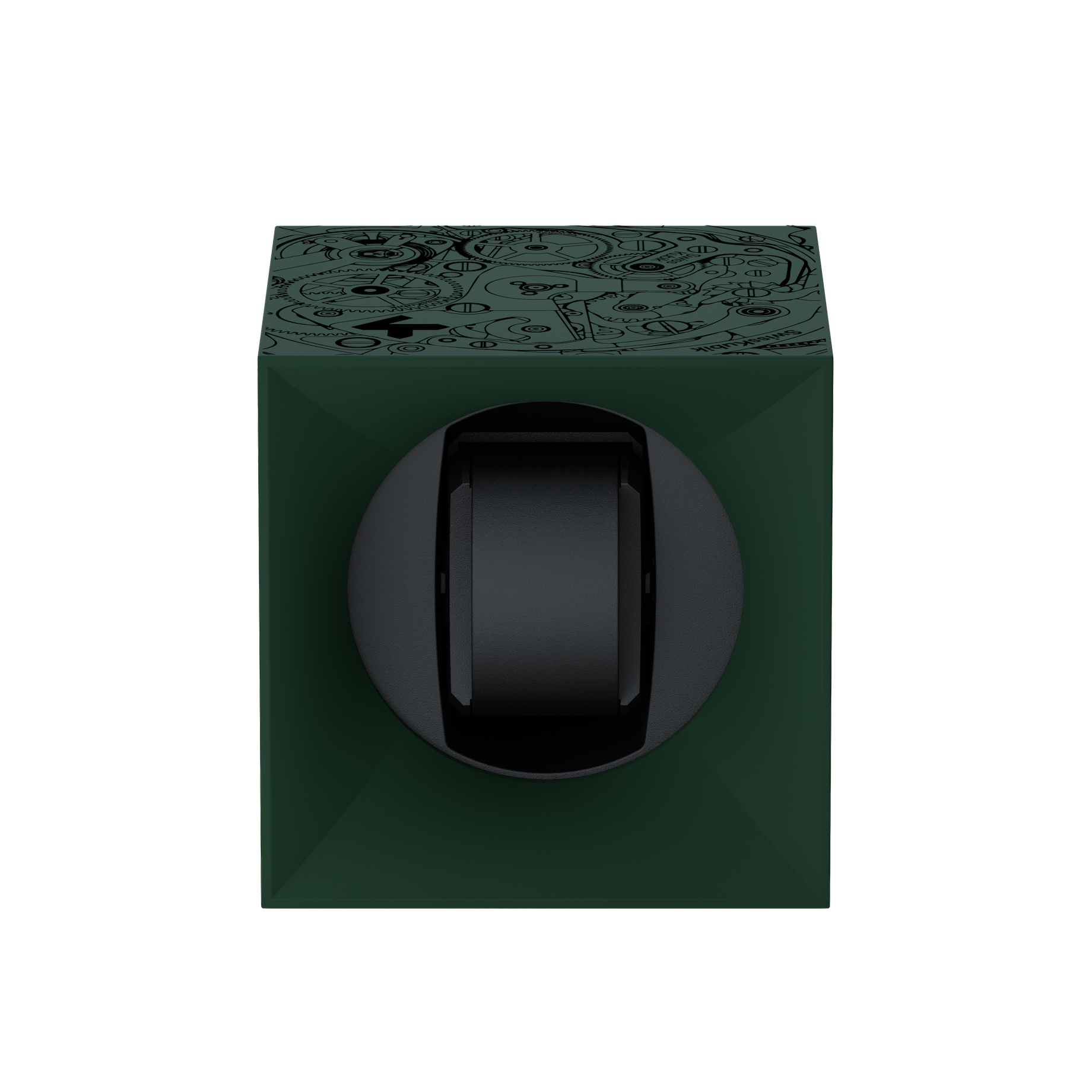 Green Soft Touch Black Movement