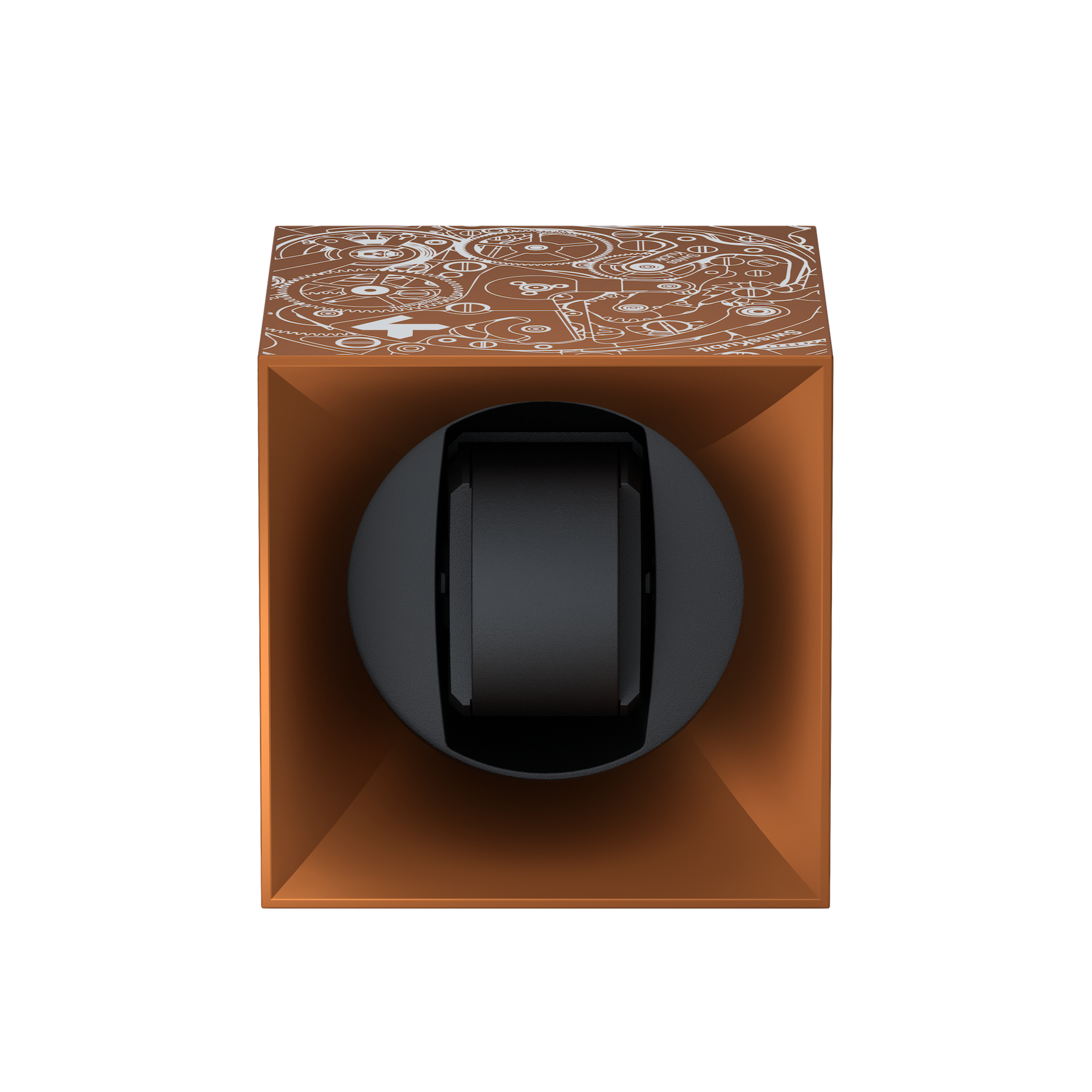 Bronze Soft Touch White Movement