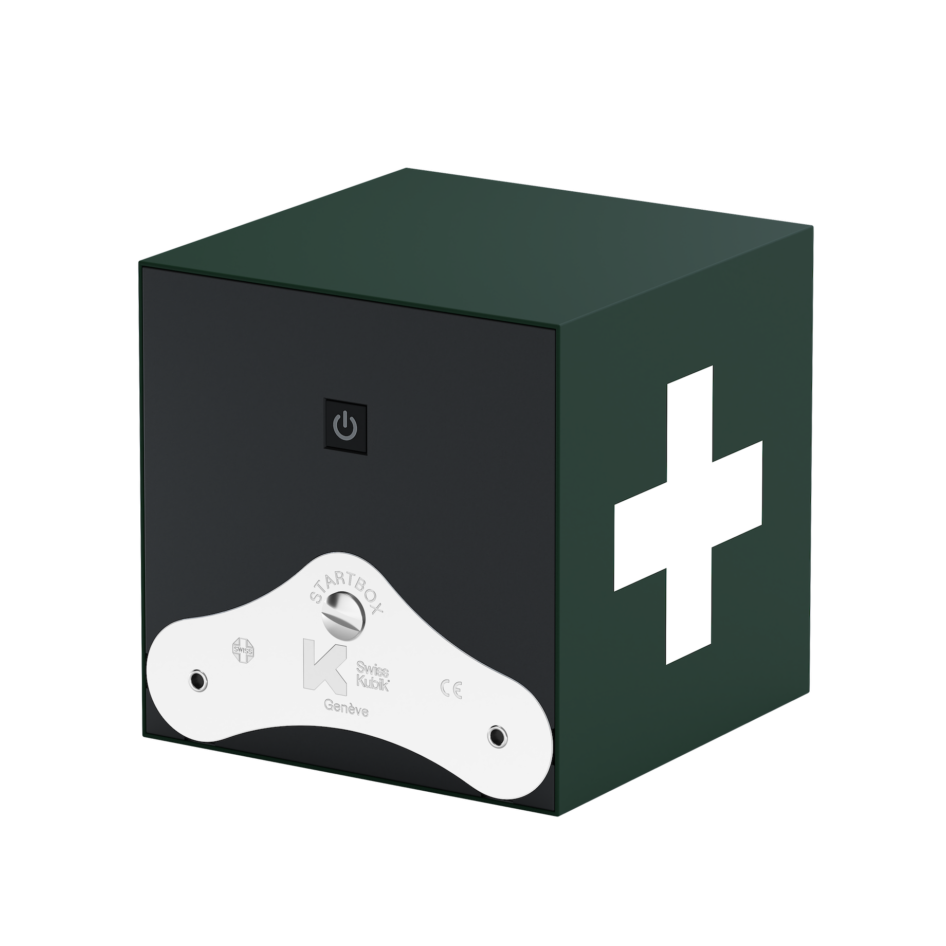 Green Soft Touch Swiss Cross