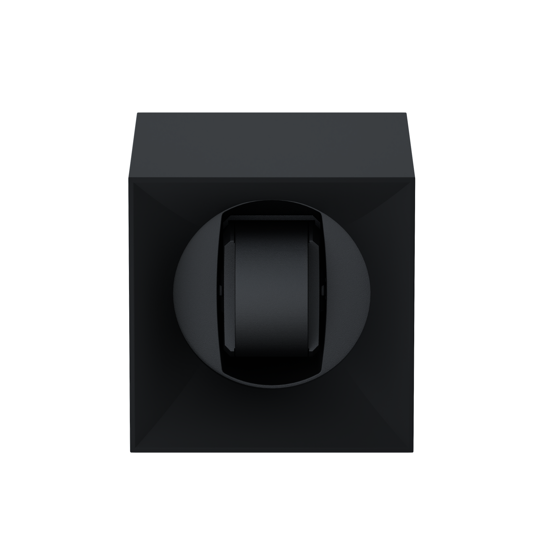 Black Soft Touch Swiss Cross