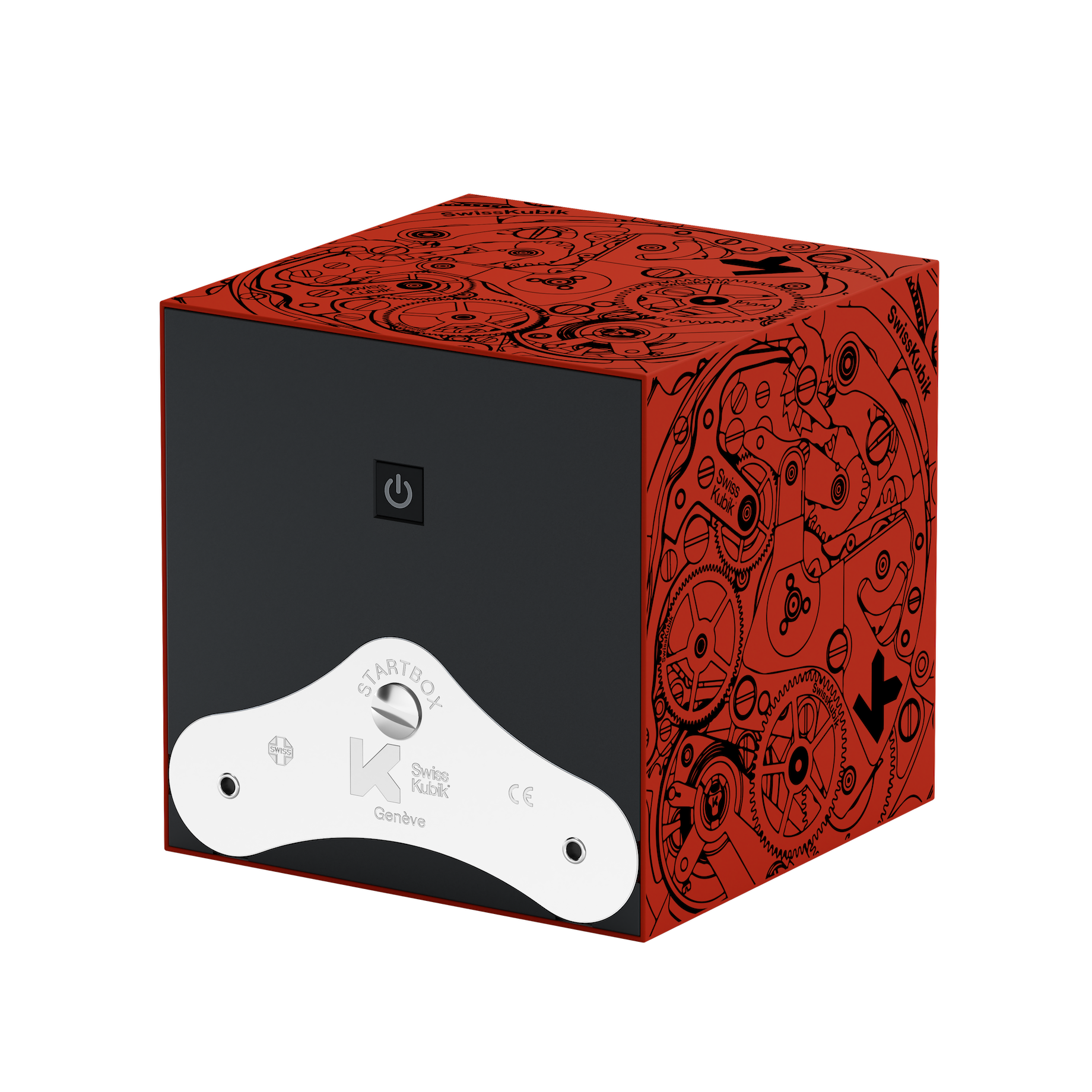Red Soft Touch Black Movement