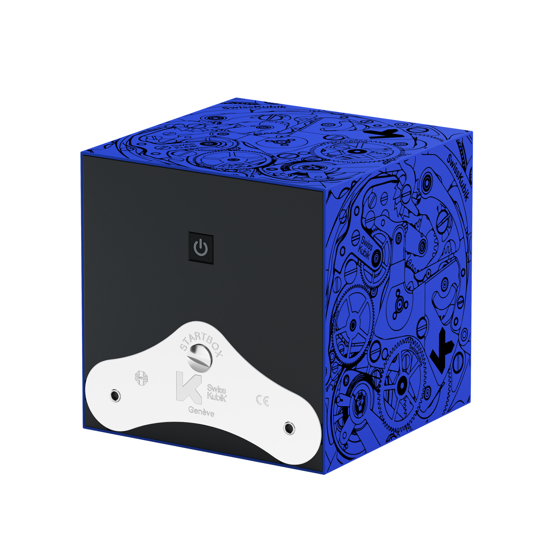 Blue Soft Touch Black Movement