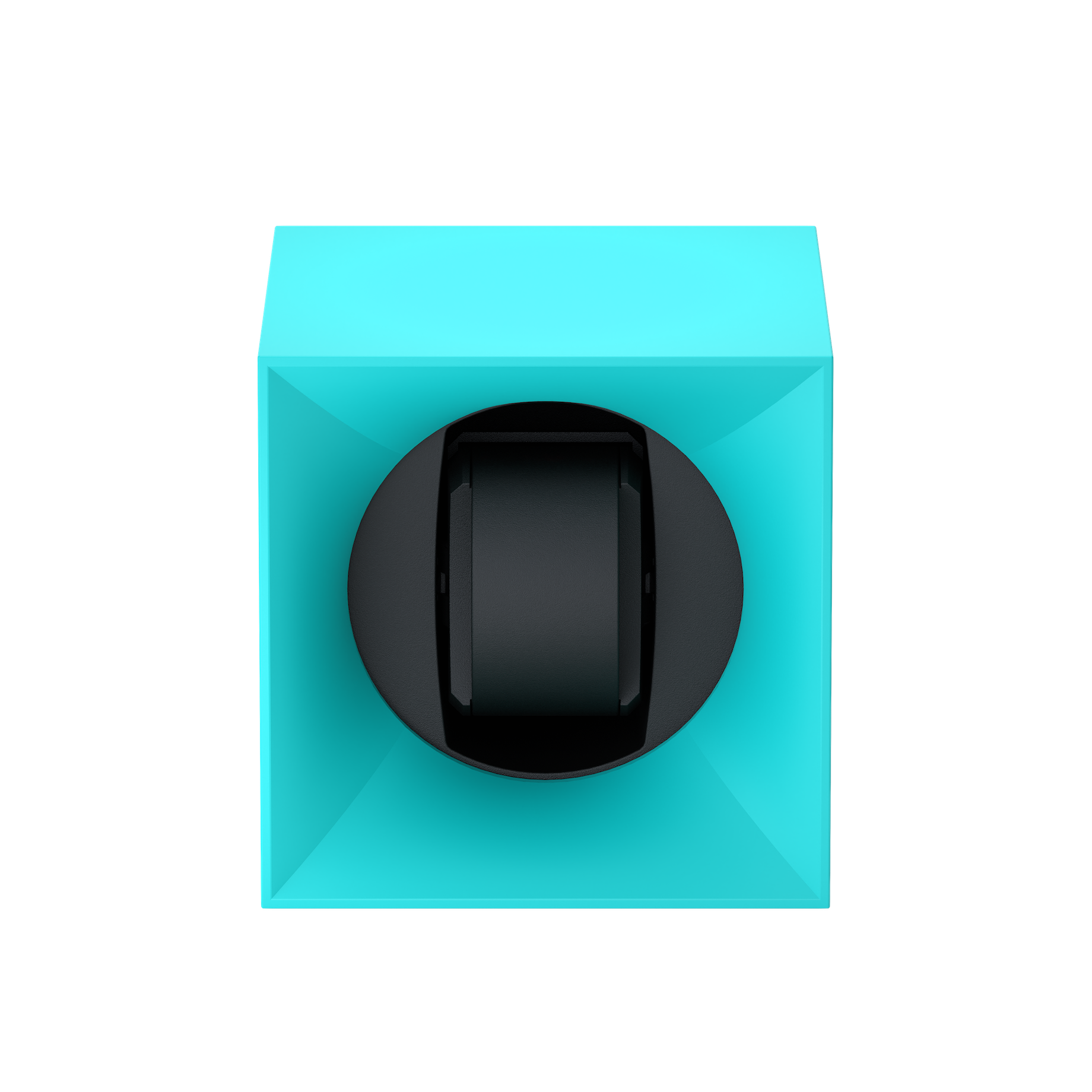 Turquoise Soft Touch Swiss Cross