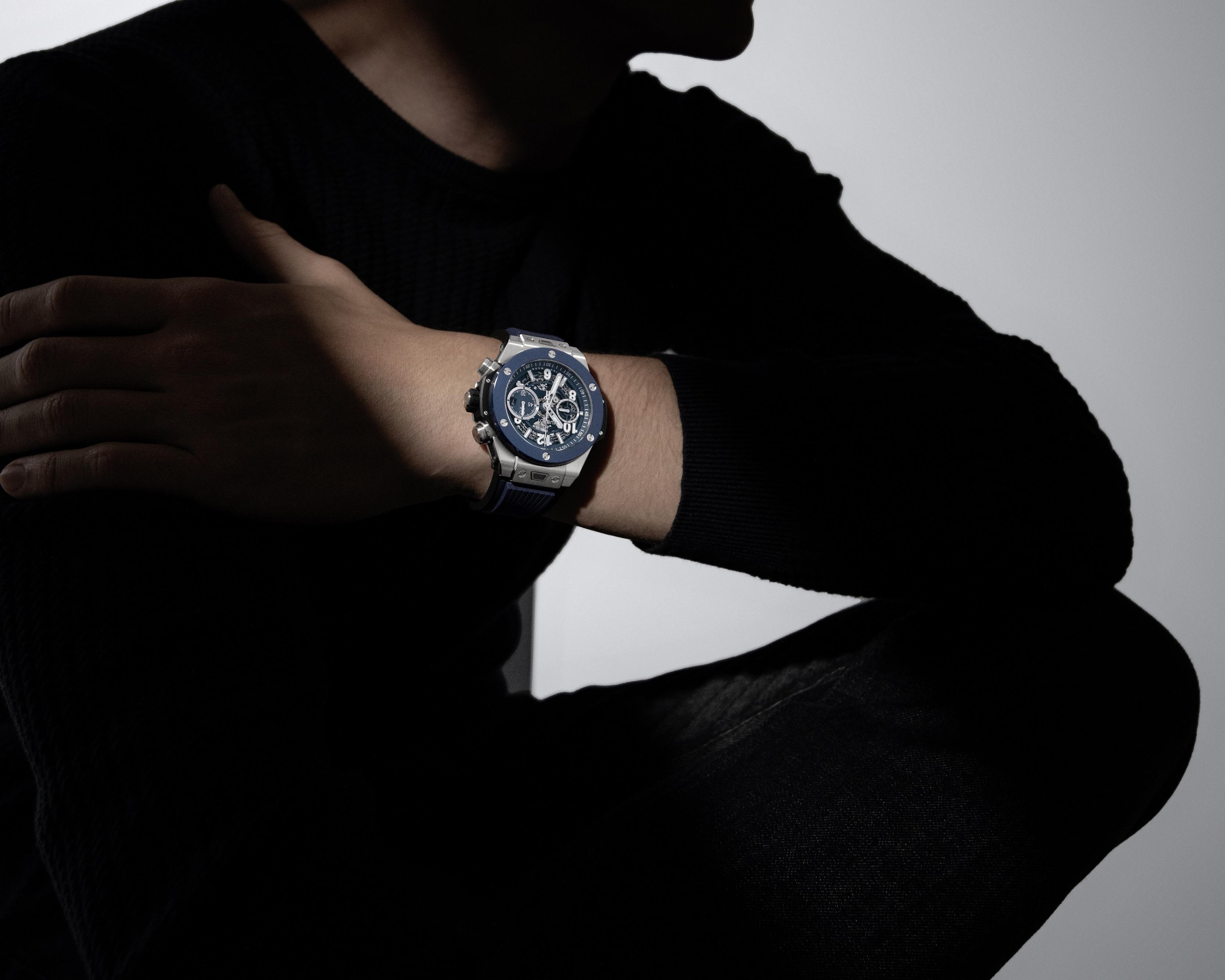 BIG BANG UNICO TITANIUM BLUE CERAMIC