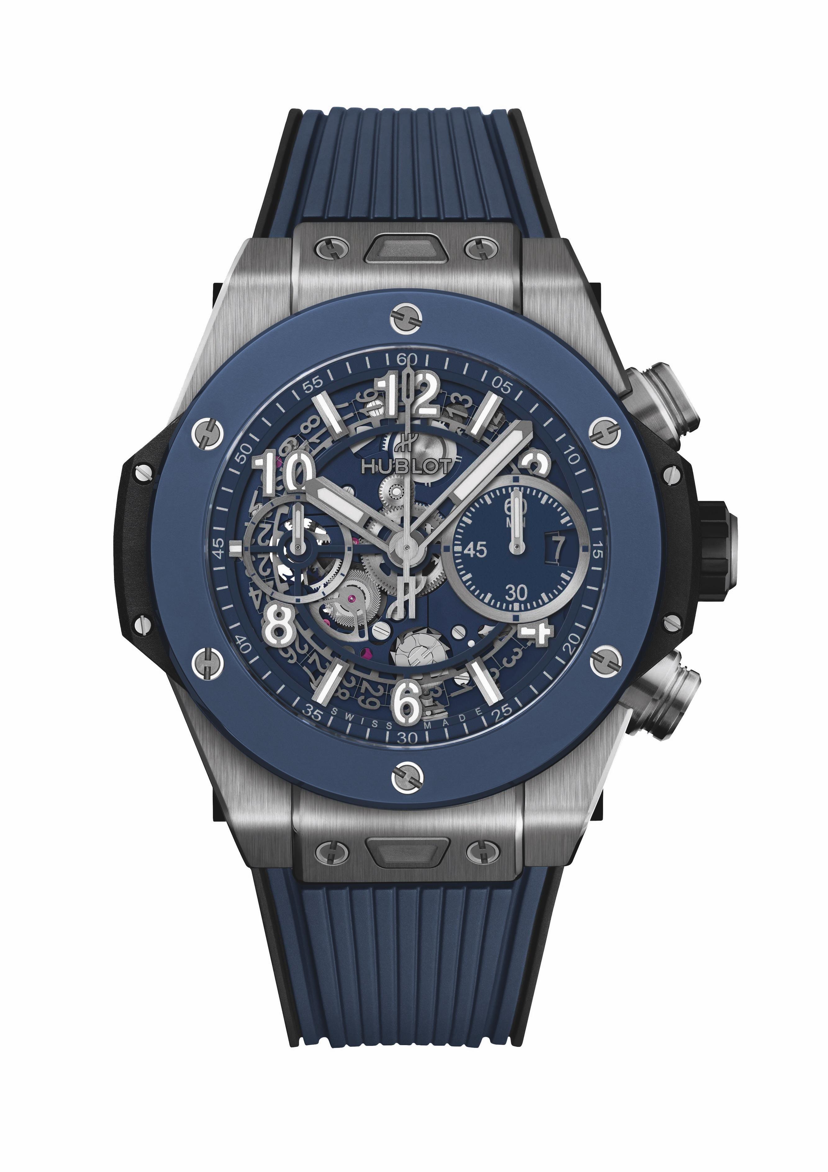 BIG BANG UNICO TITANIUM BLUE CERAMIC