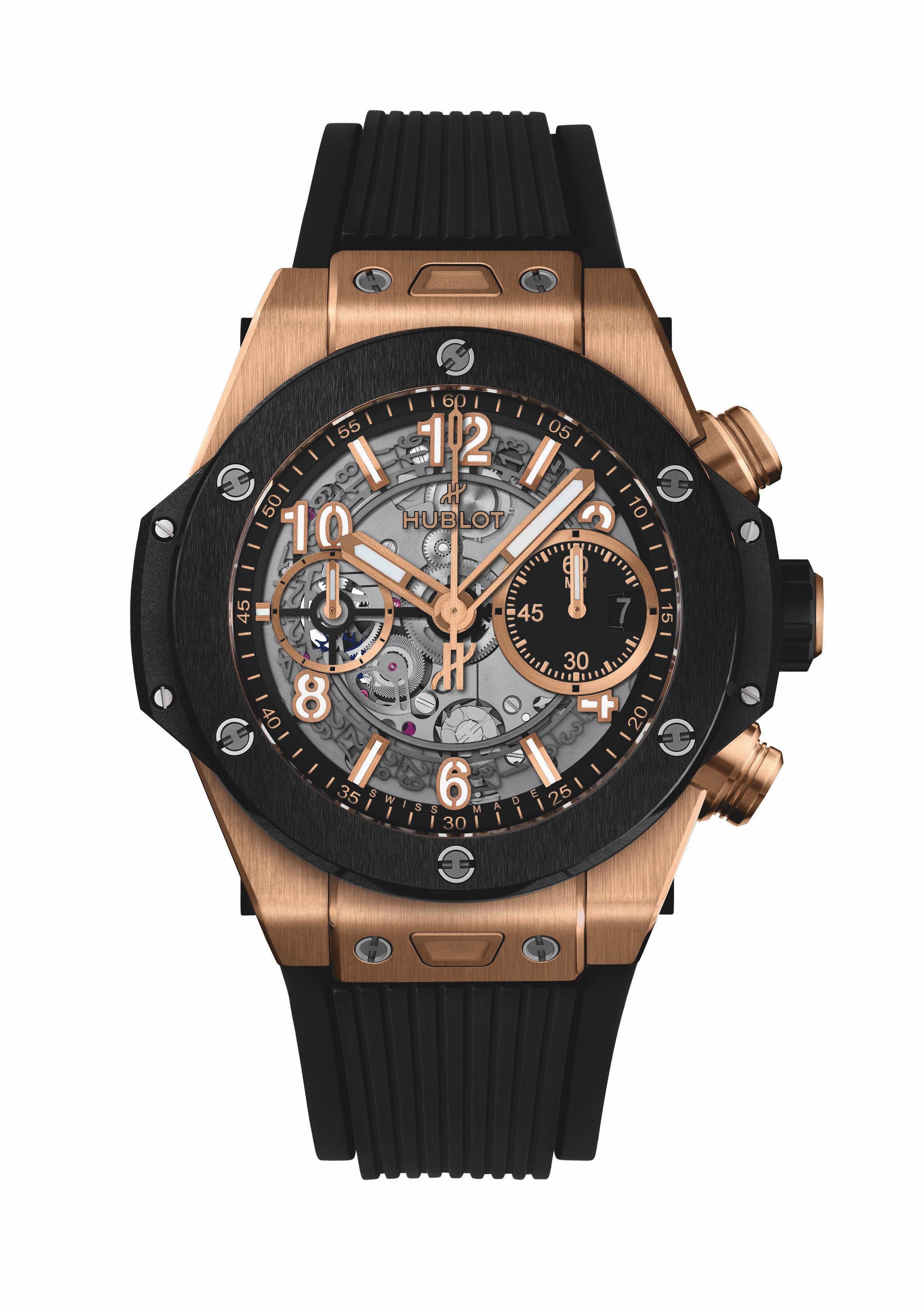 Hublot Big Bang Unico King Gold Ceramic 42 mm watch, reference 441.OM.1181.RX