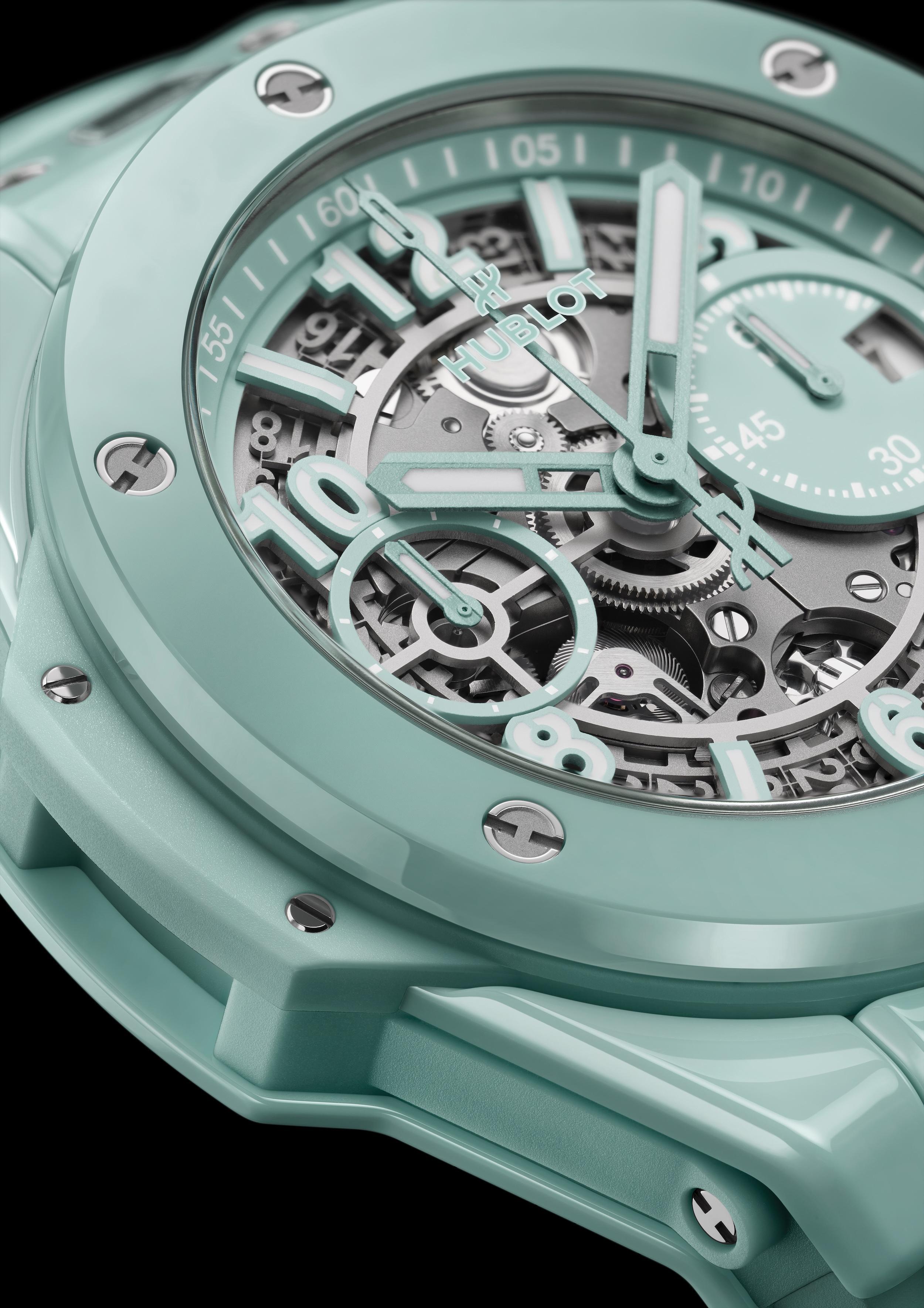 BIG BANG UNICO MINT GREEN CERAMIC
