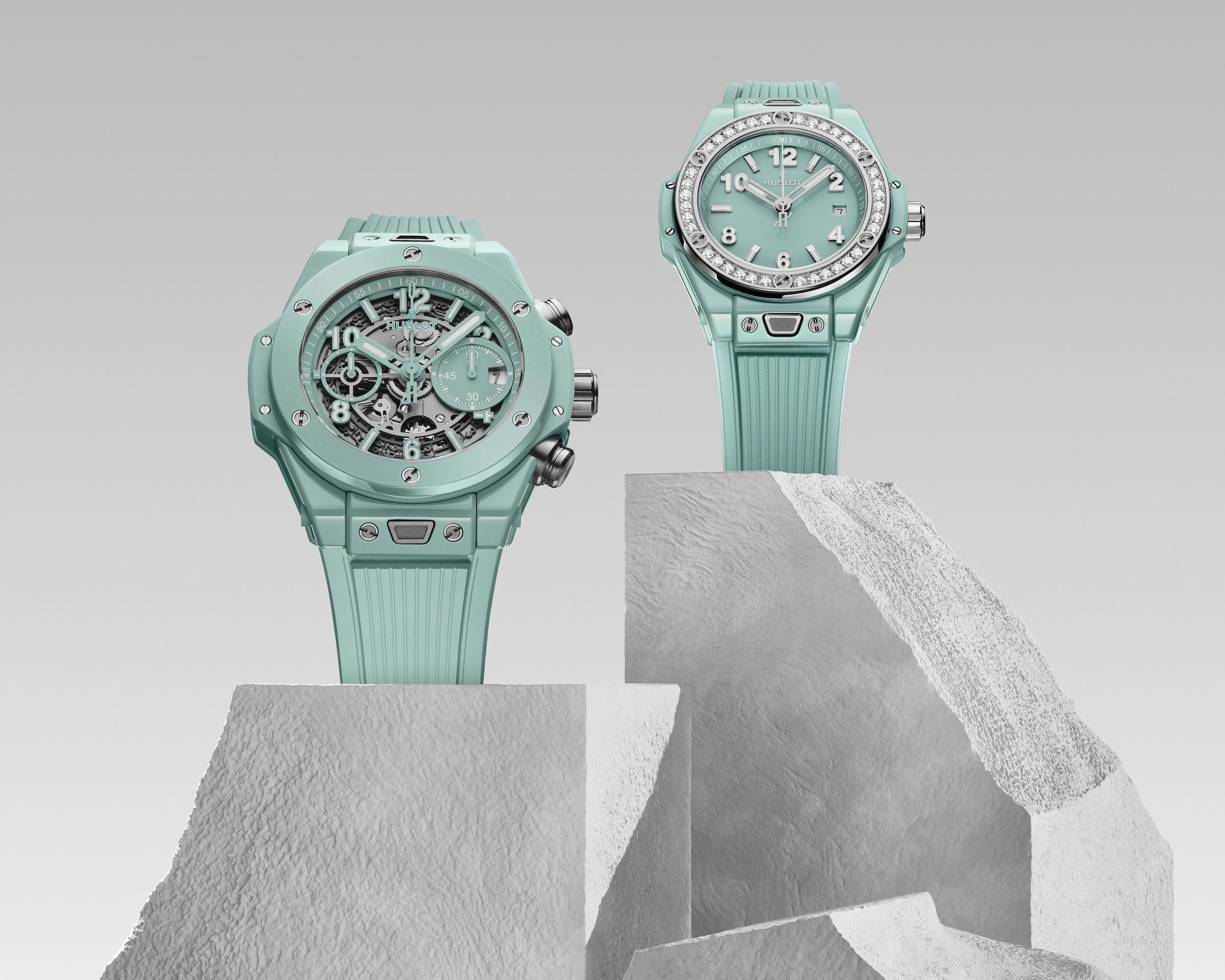 BIG BANG UNICO MINT GREEN CERAMIC