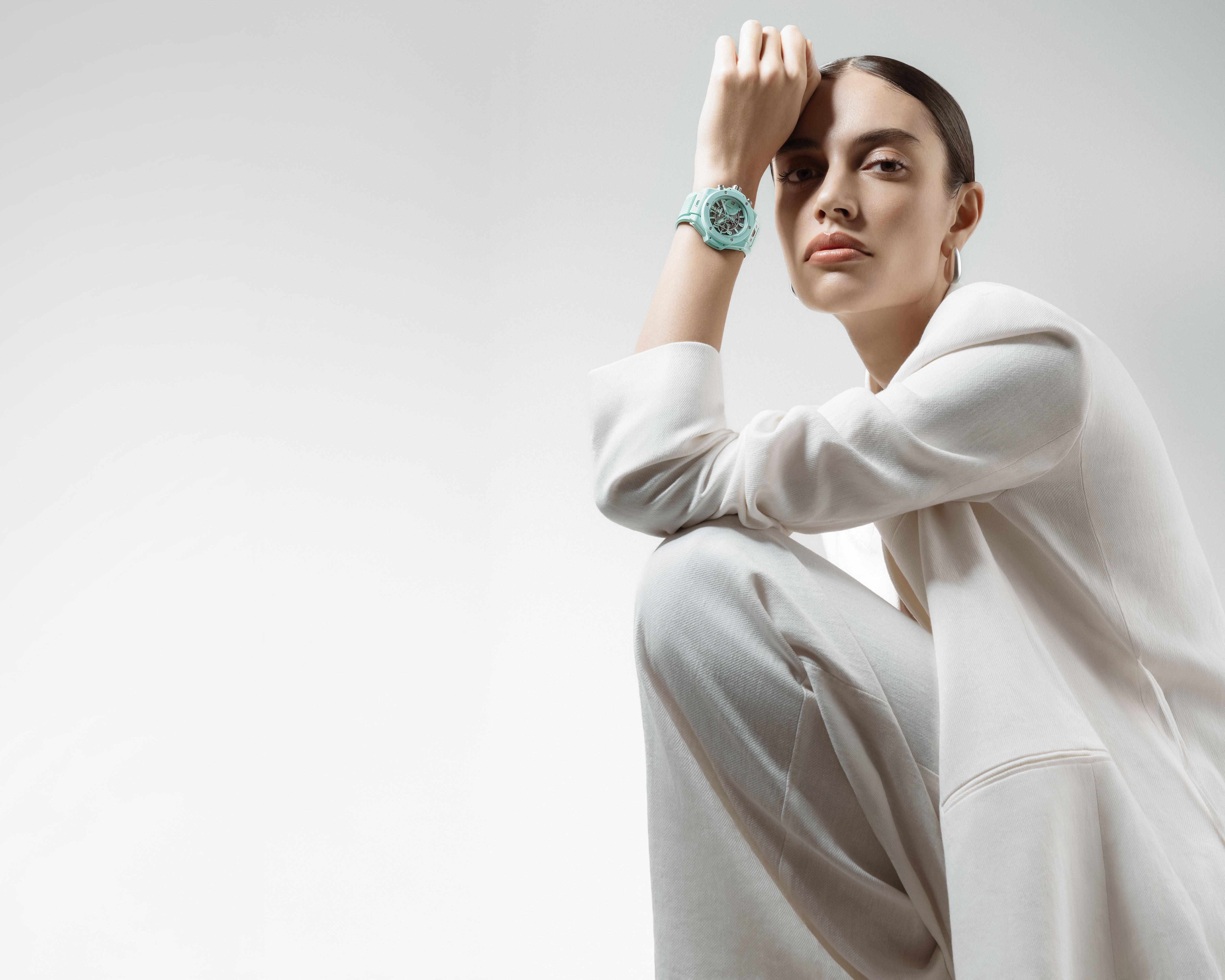 BIG BANG UNICO MINT GREEN CERAMIC