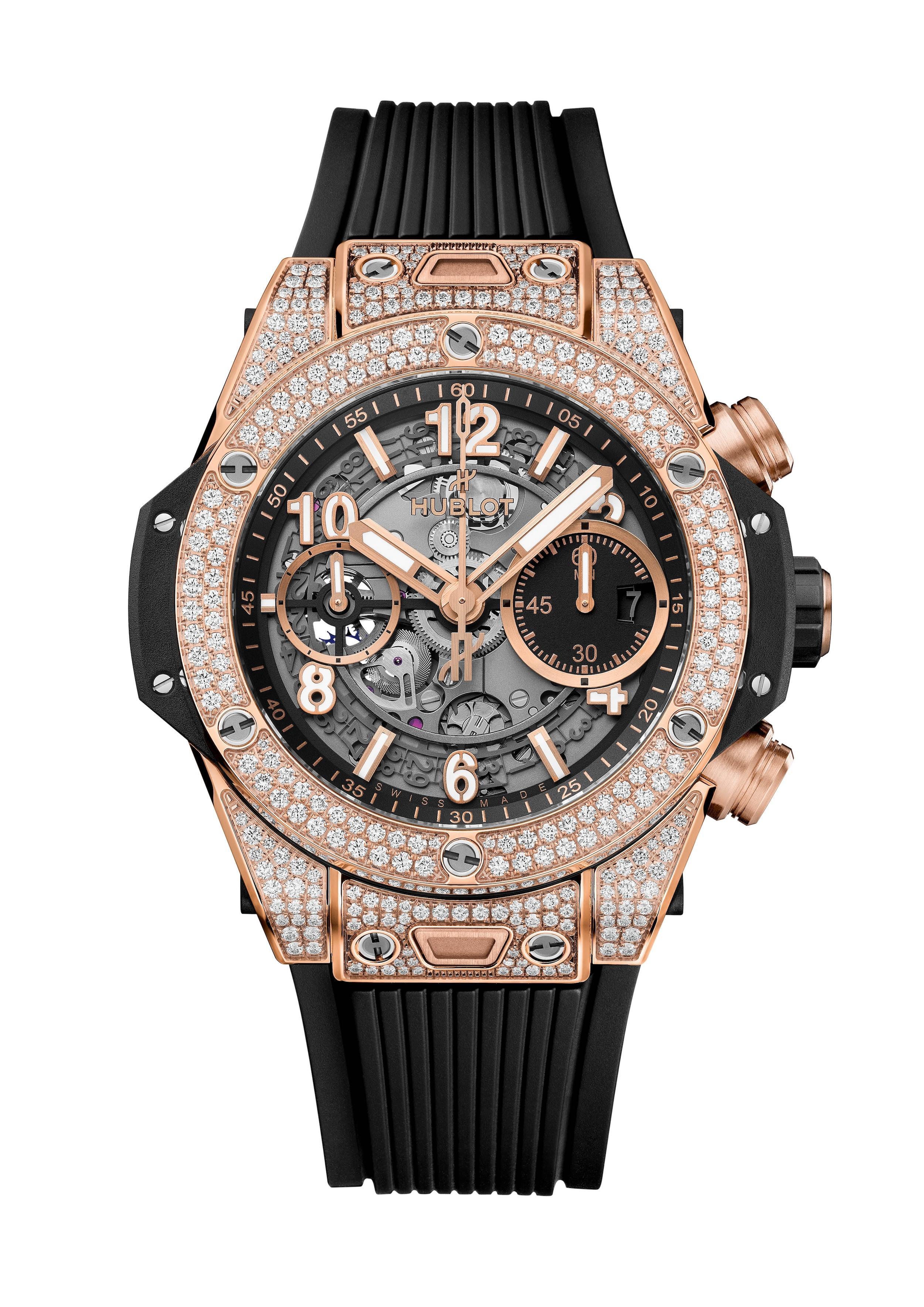 BIG BANG UNICO KING GOLD PAVÉ