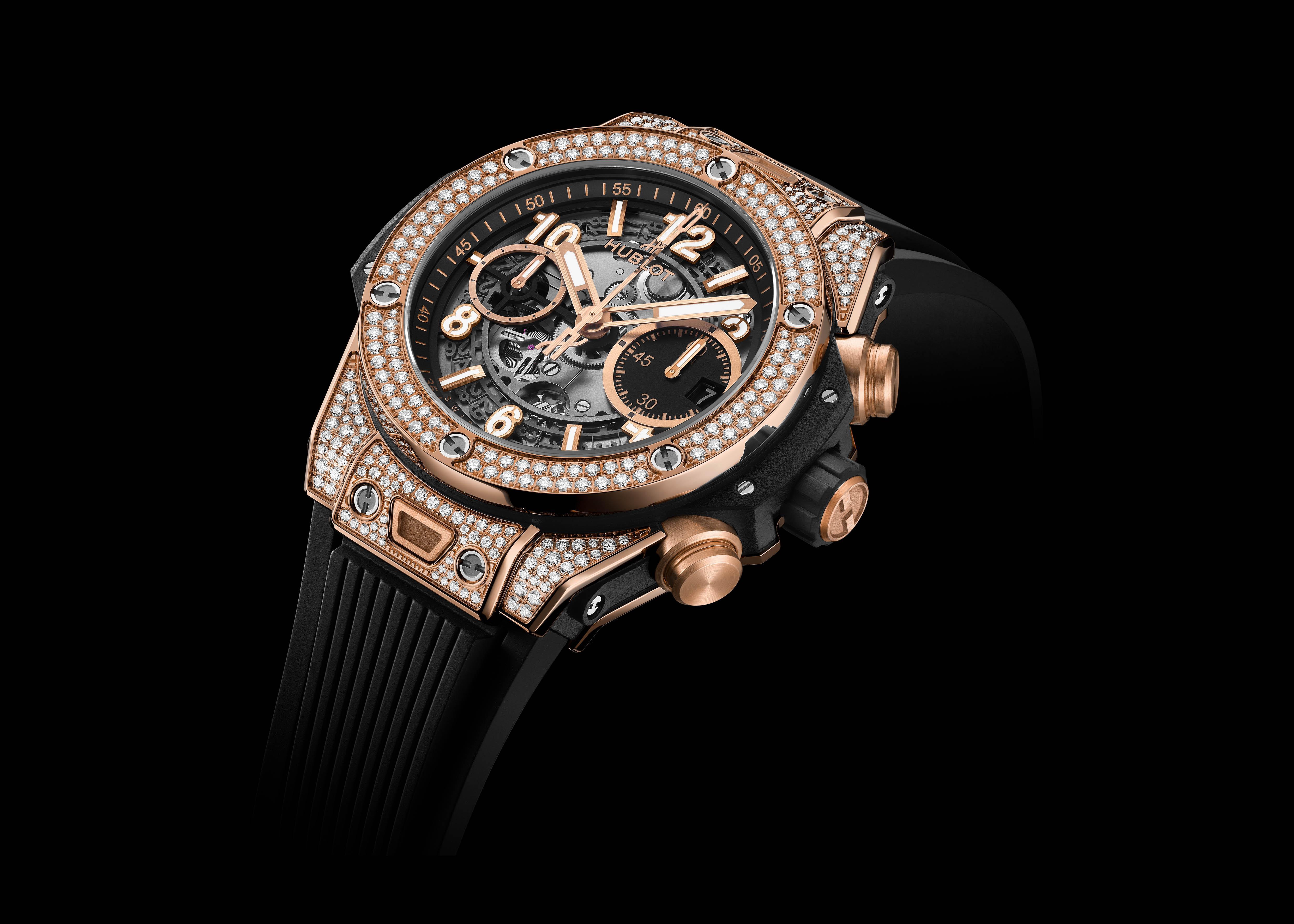 BIG BANG UNICO KING GOLD PAVÉ