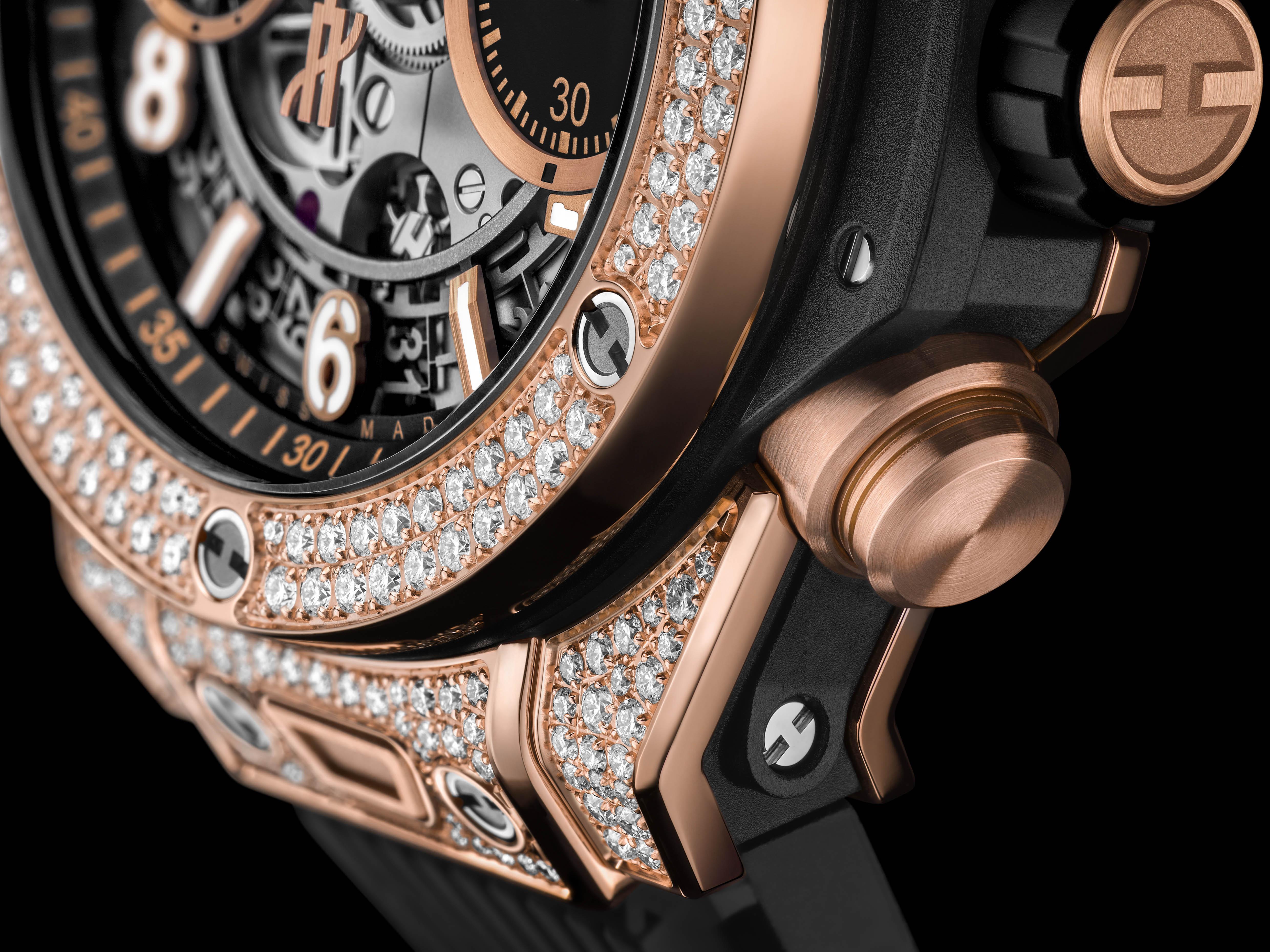 BIG BANG UNICO KING GOLD PAVÉ