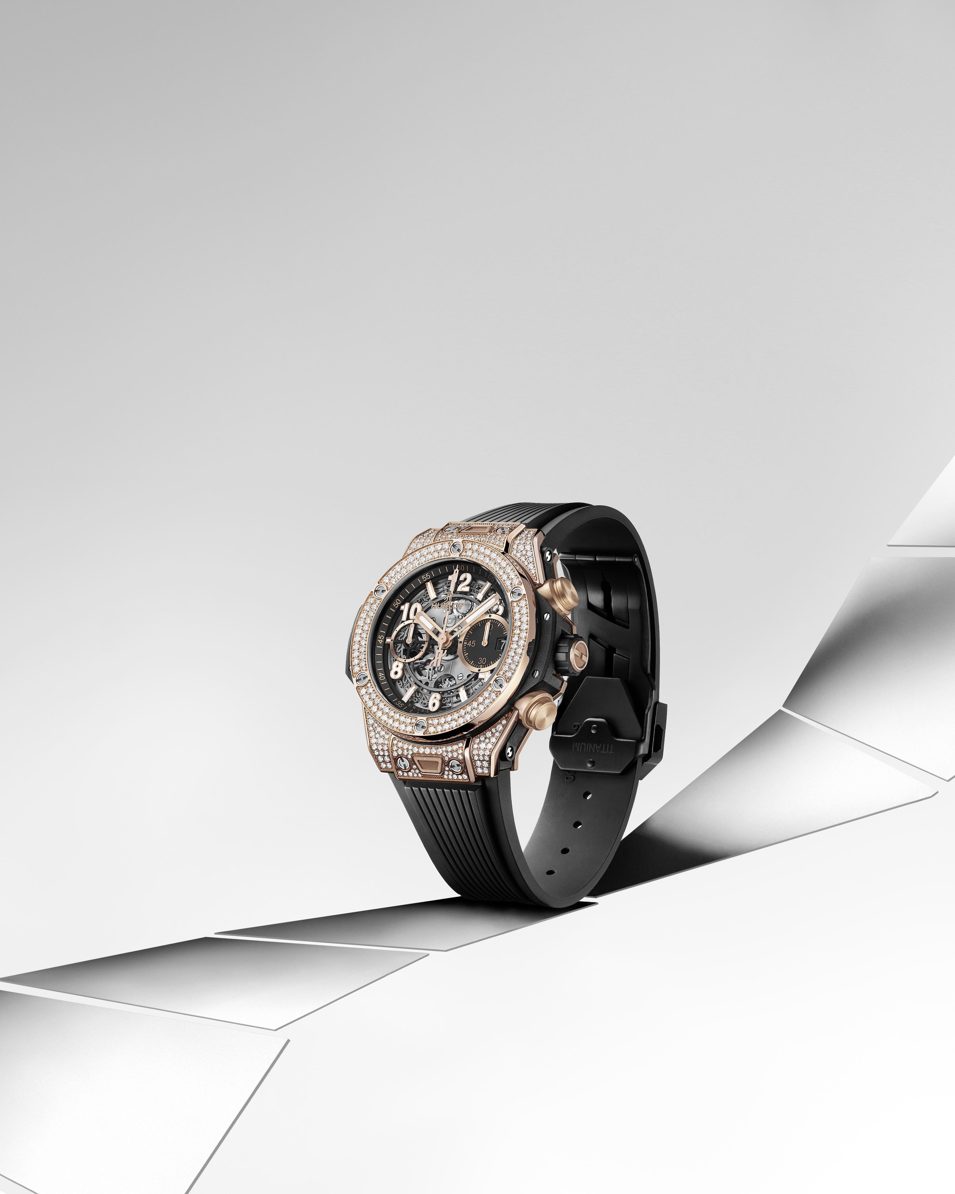 BIG BANG UNICO KING GOLD PAVÉ