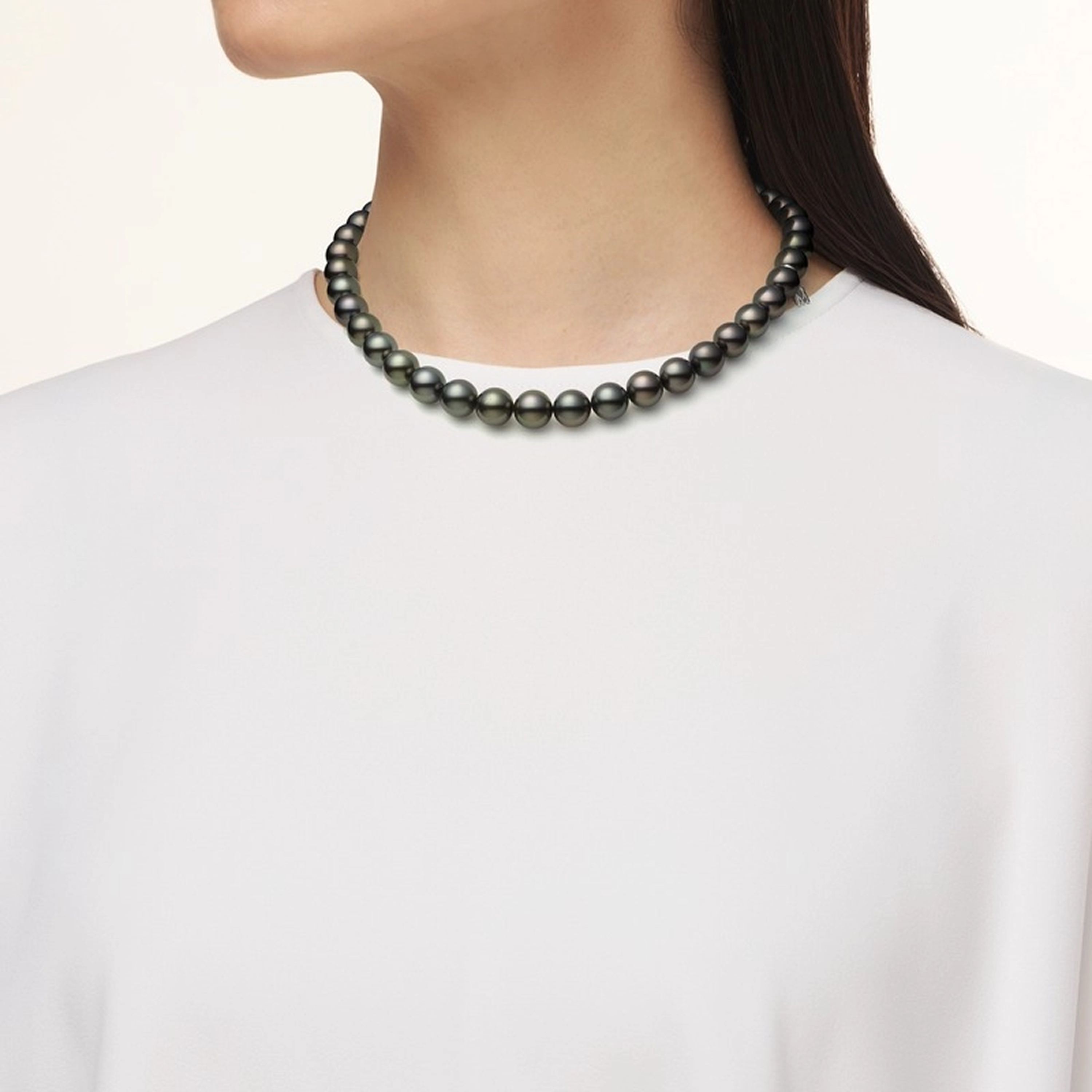 Black South Sea Cultured Pearl Necklace
