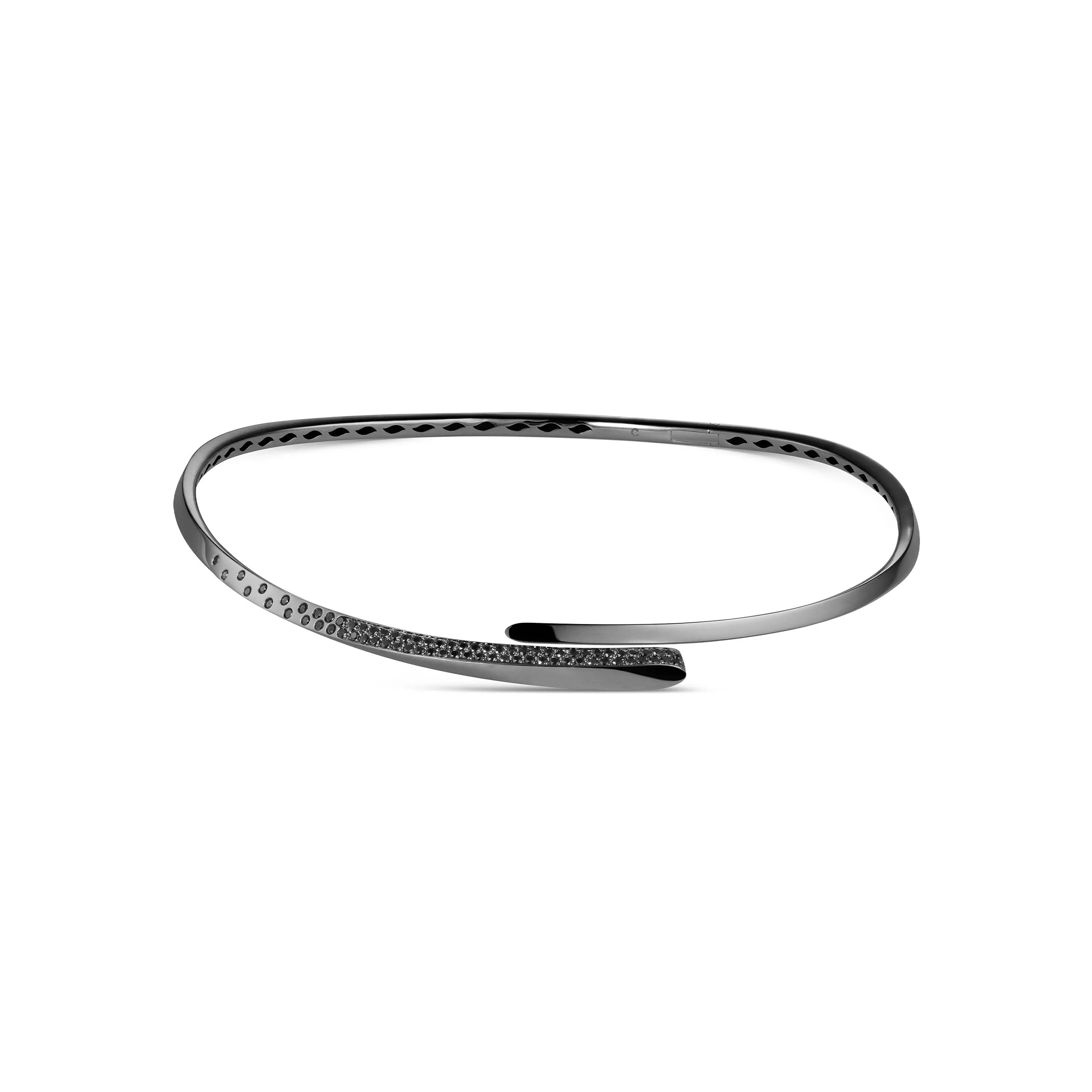 LIKE SLIM BLACK TIE CHOKER Classic Edition