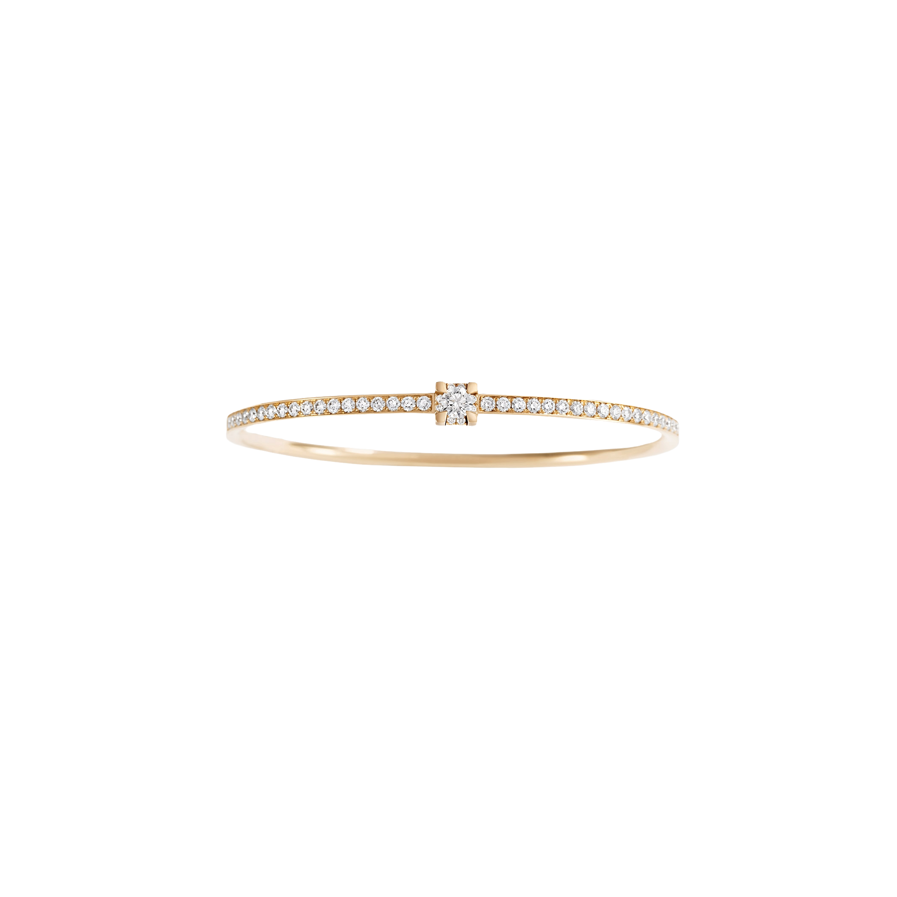 rose gold and diamonds bracelet