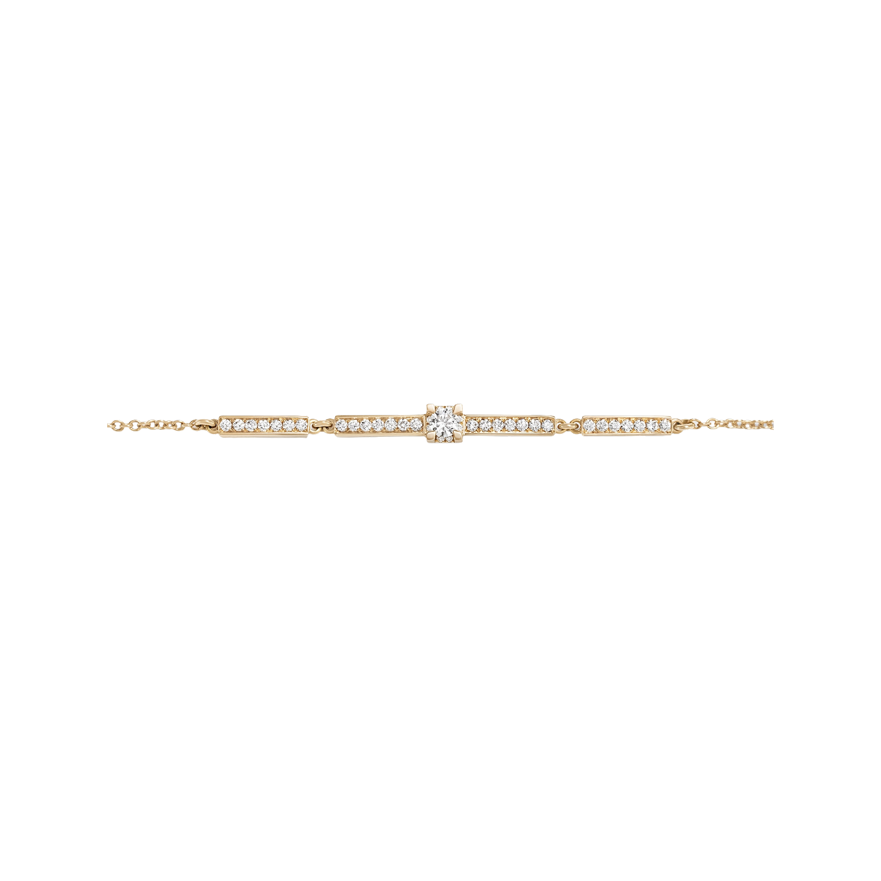 rose gold and diamonds bracelet