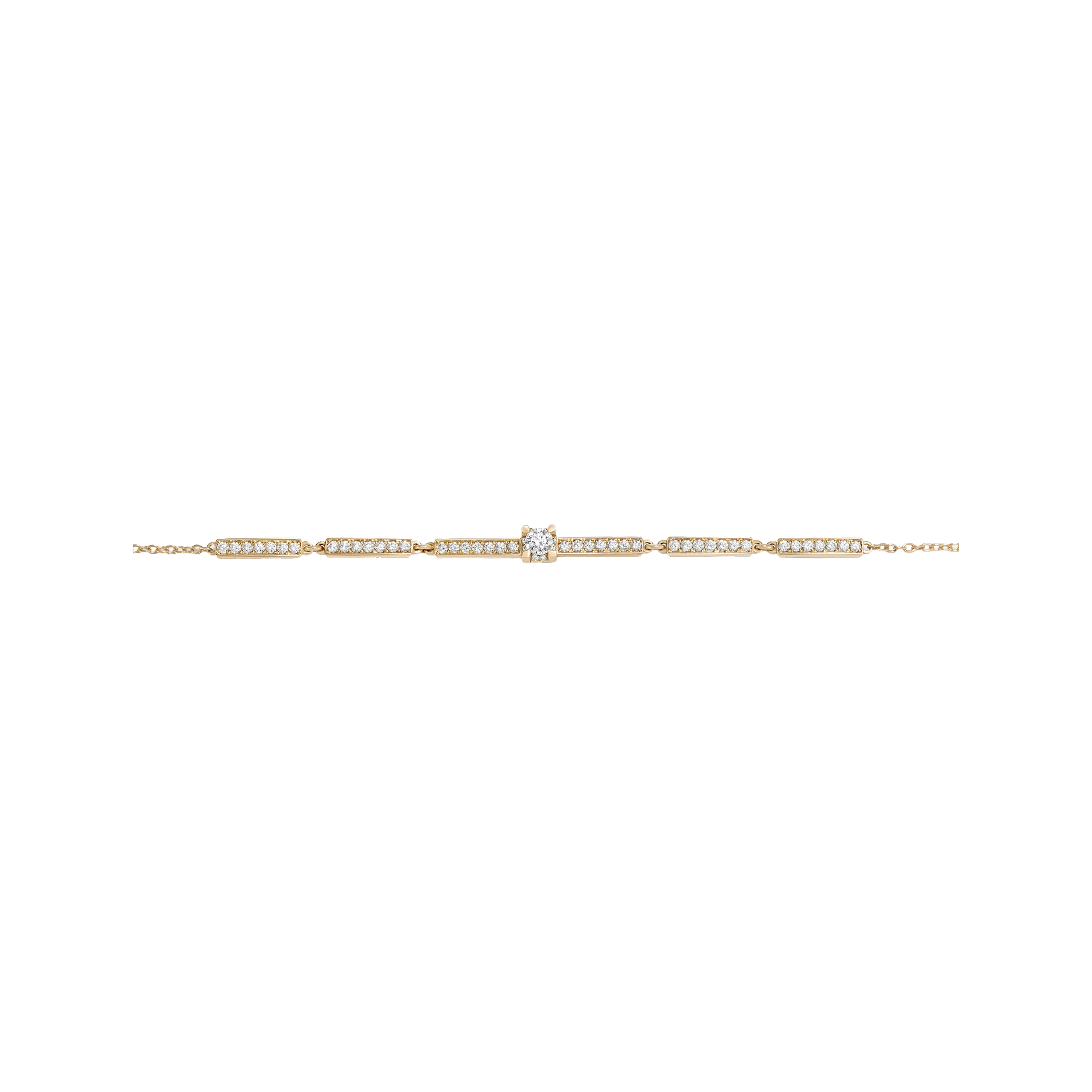 rose gold and diamonds bracelet