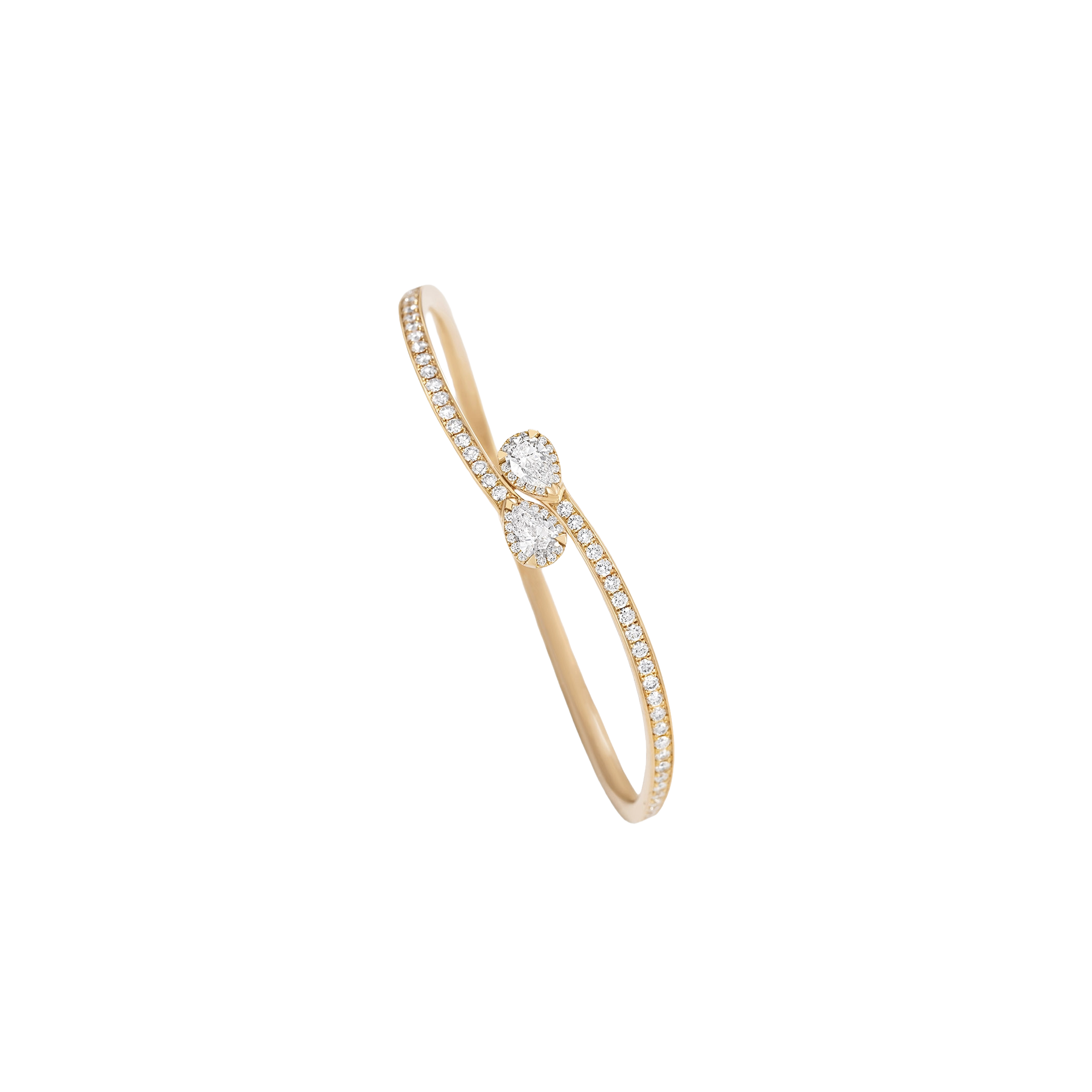 rose gold and diamonds bracelet