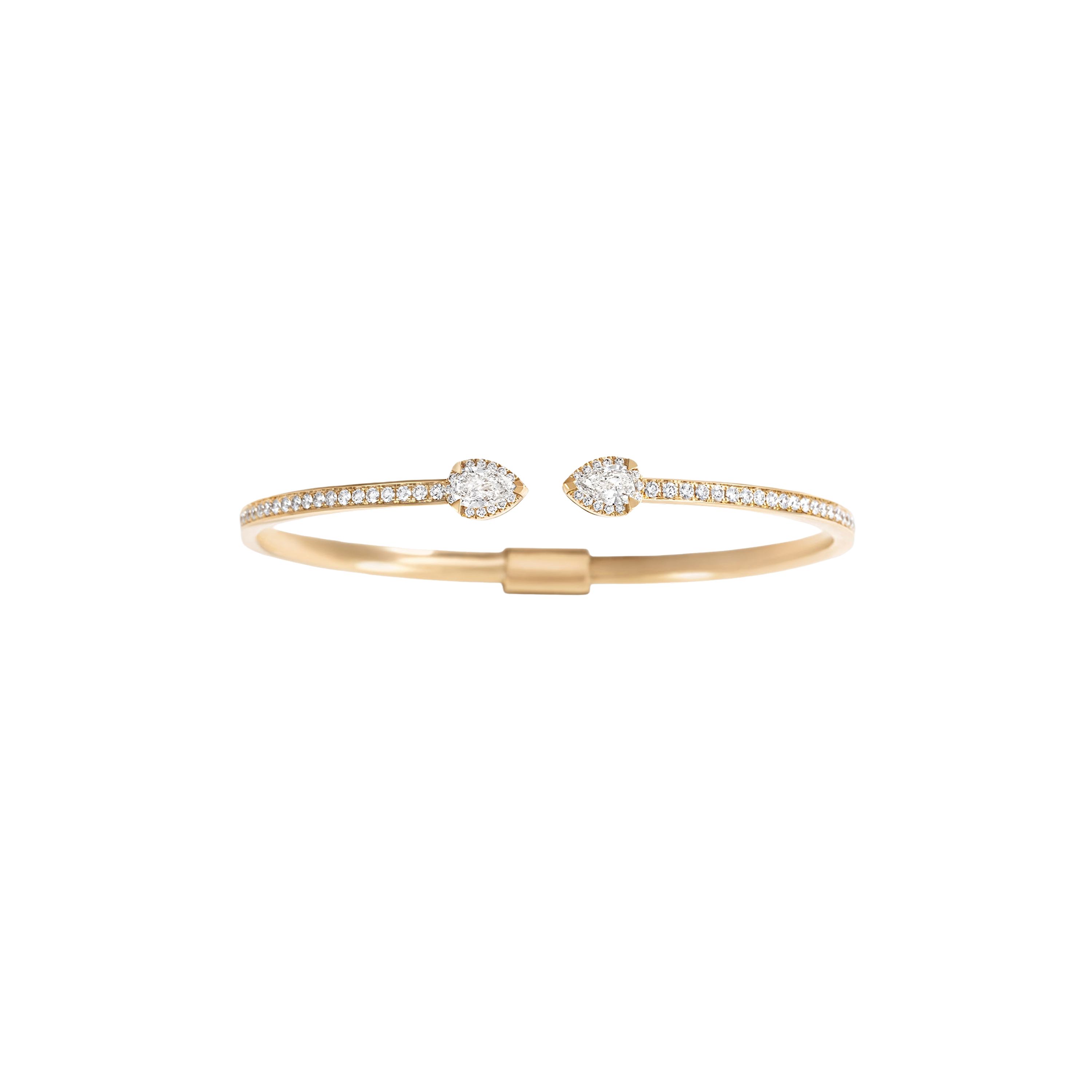 rose gold and diamonds bracelet
