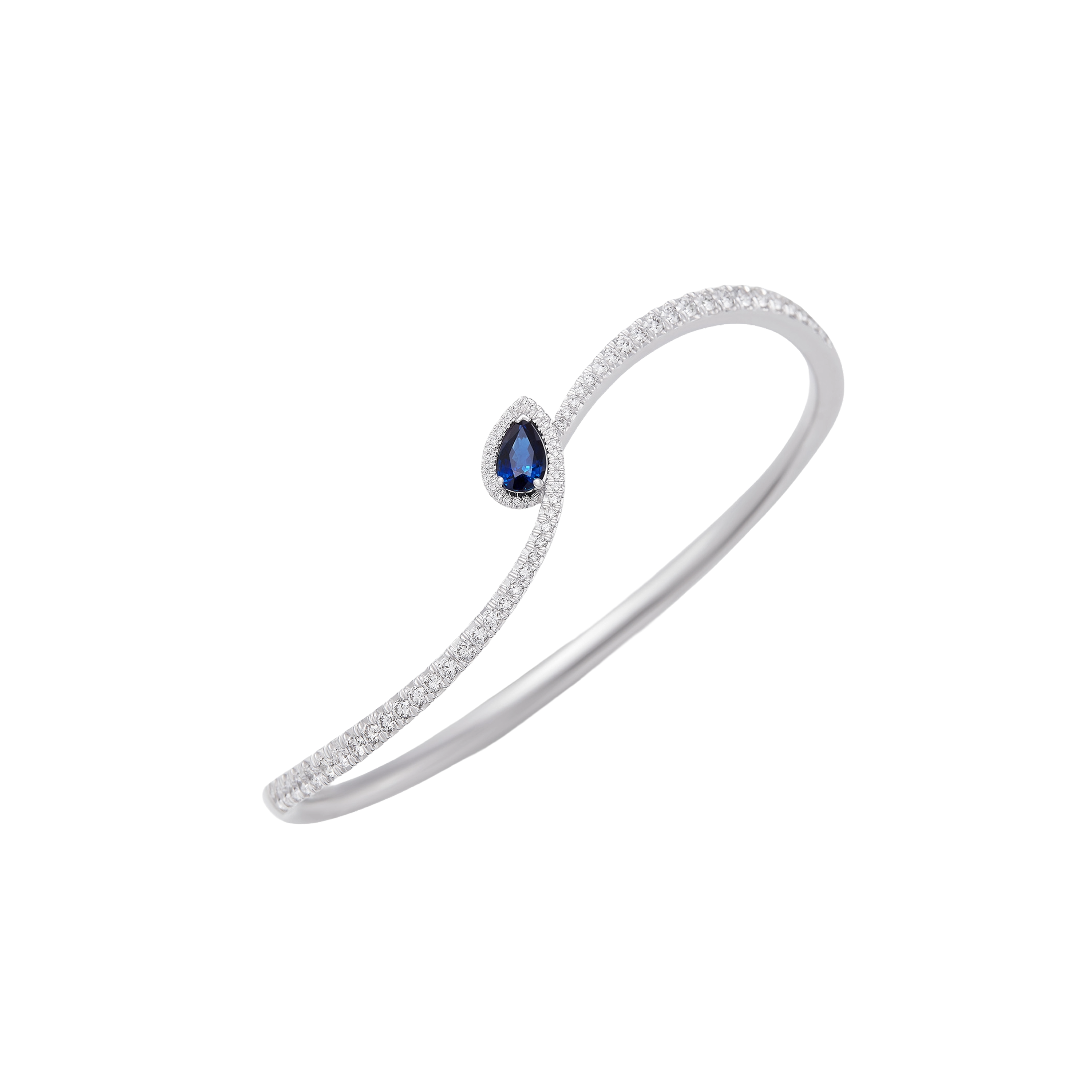 white-gold-with-diamonds-and-sapphire-bracelet