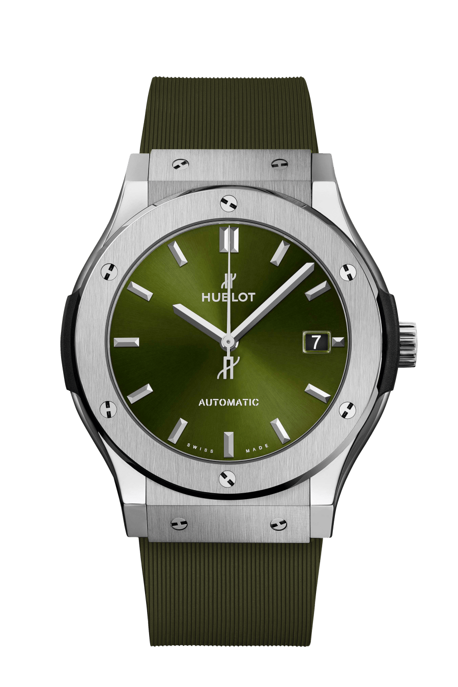 Hublot Classic Fusion Titanium Green 45 mm watch, reference 511.NX.8970.RX