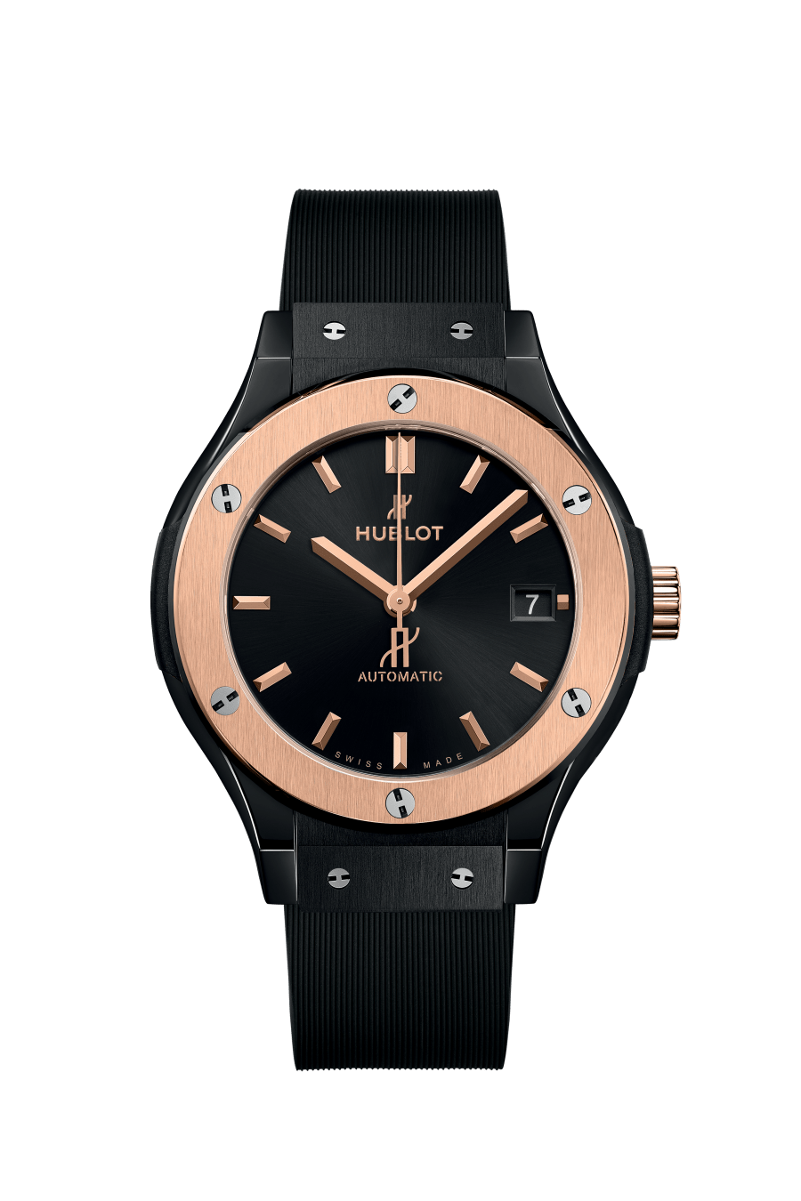 Hublot Classic Fusion Ceramic King Gold 38 mm watch, reference 565.CO.1480.RX